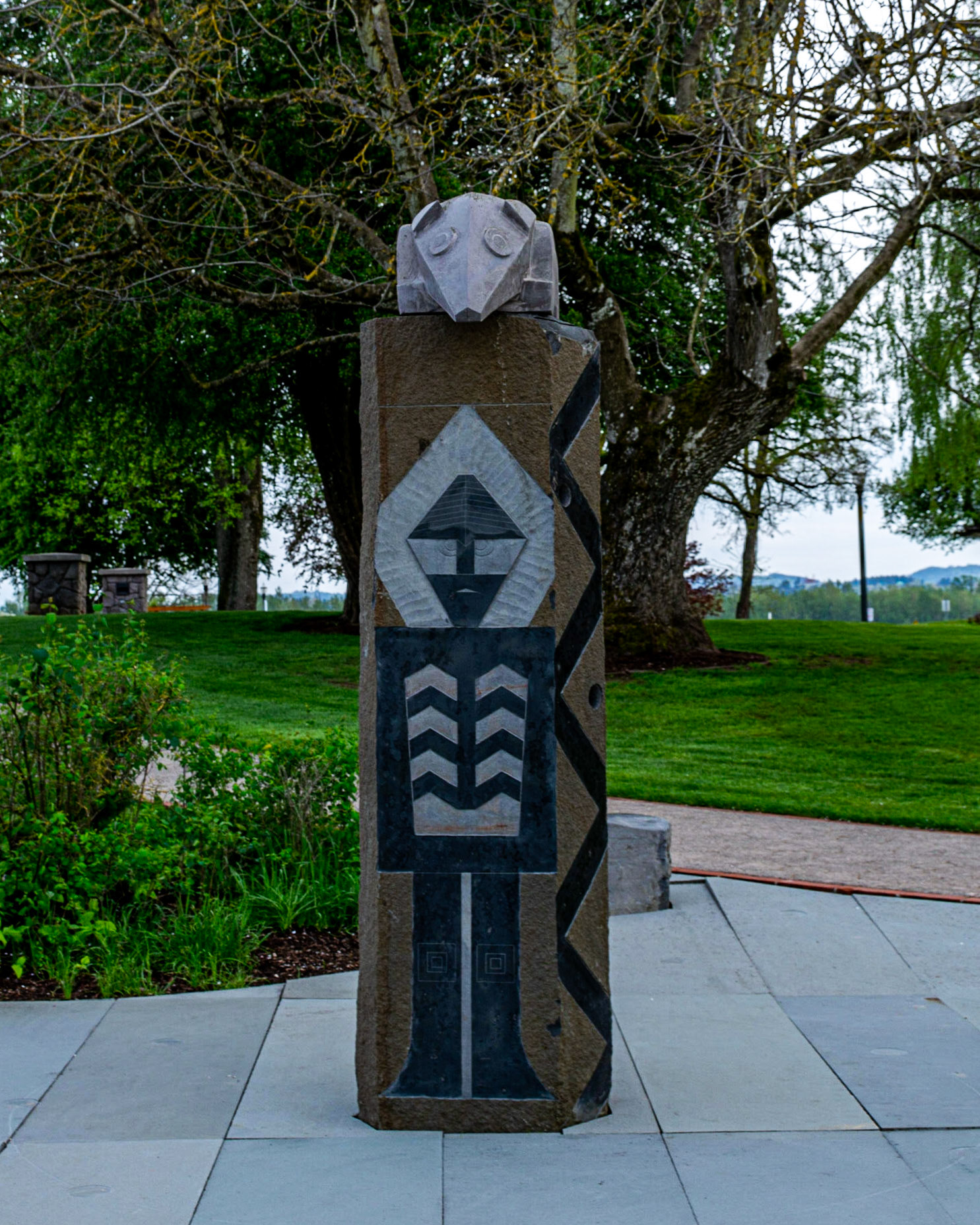 April 23. Parkersville Landing.  Parkersville Landing Historic Site, Washougal, Washington, United States