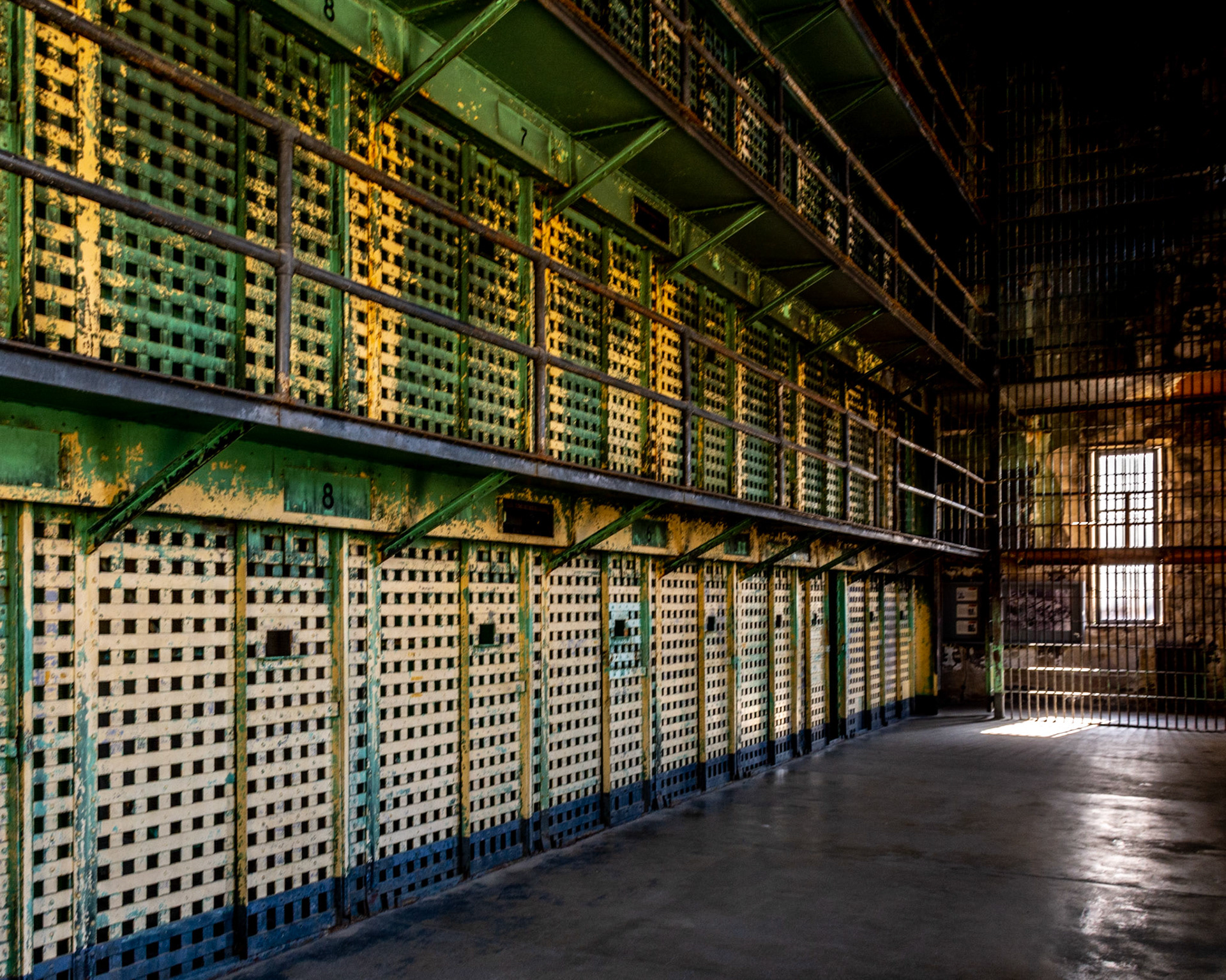 November 5. Cell Block.   Old Idaho Penitentiary, Boise, Idaho, United States