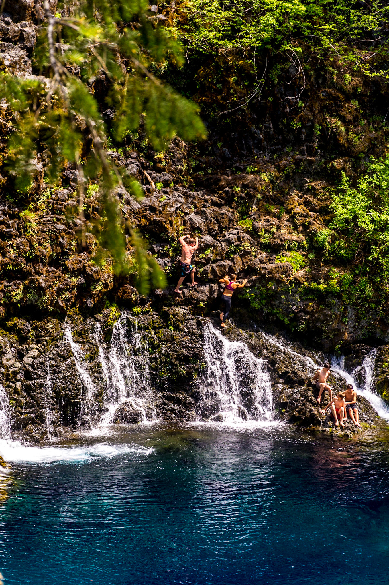 Tamolitch (Blue) Pool, Tamolitch Trailhead, Willamette National Forest, Oregon, USA