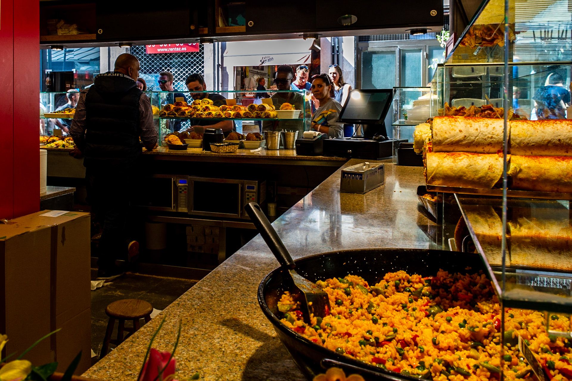 Mercat St. Josep la Boqueria, Barcelona, Catalonia, Spain