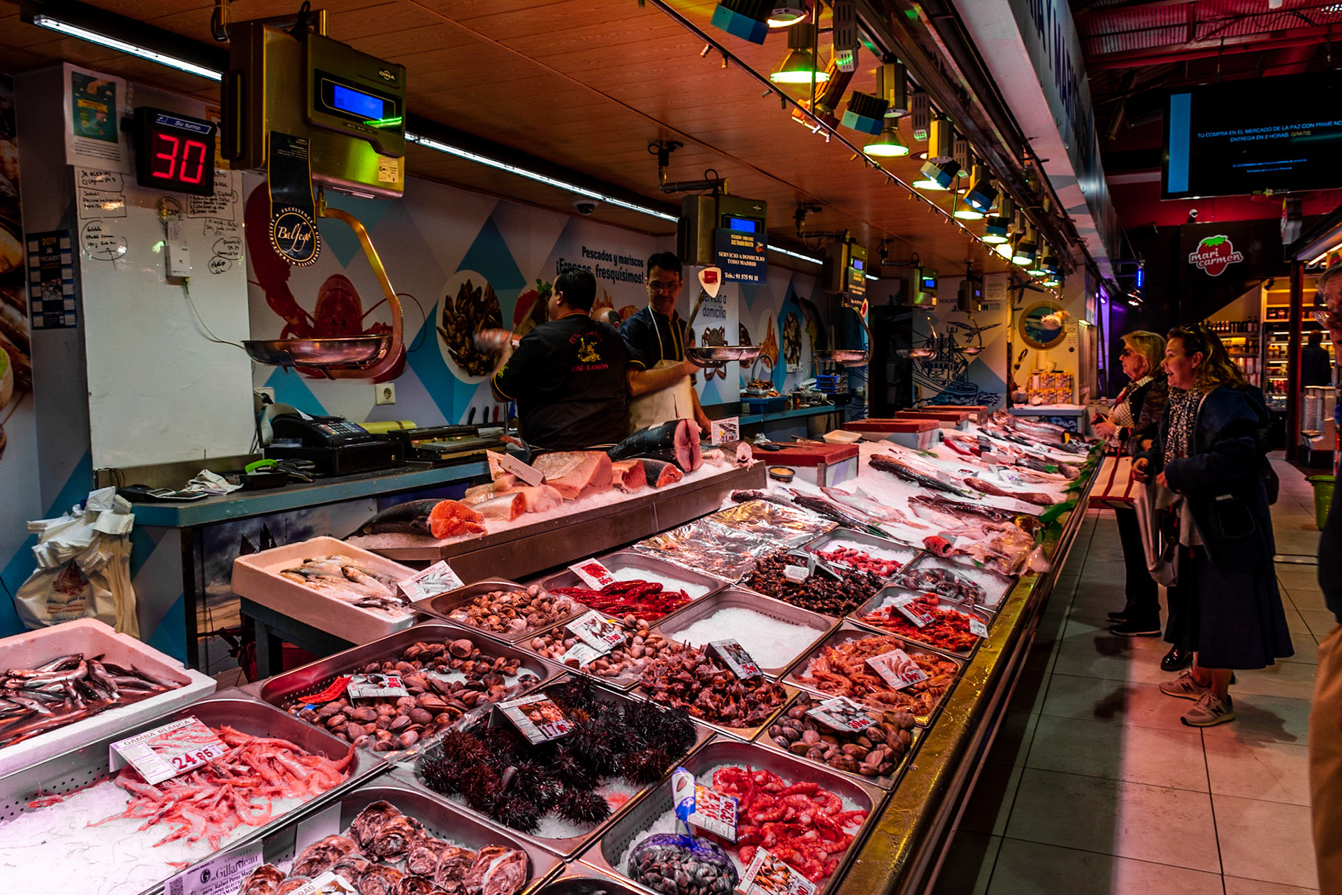 Mercado de la Paz, Madrid, Spain