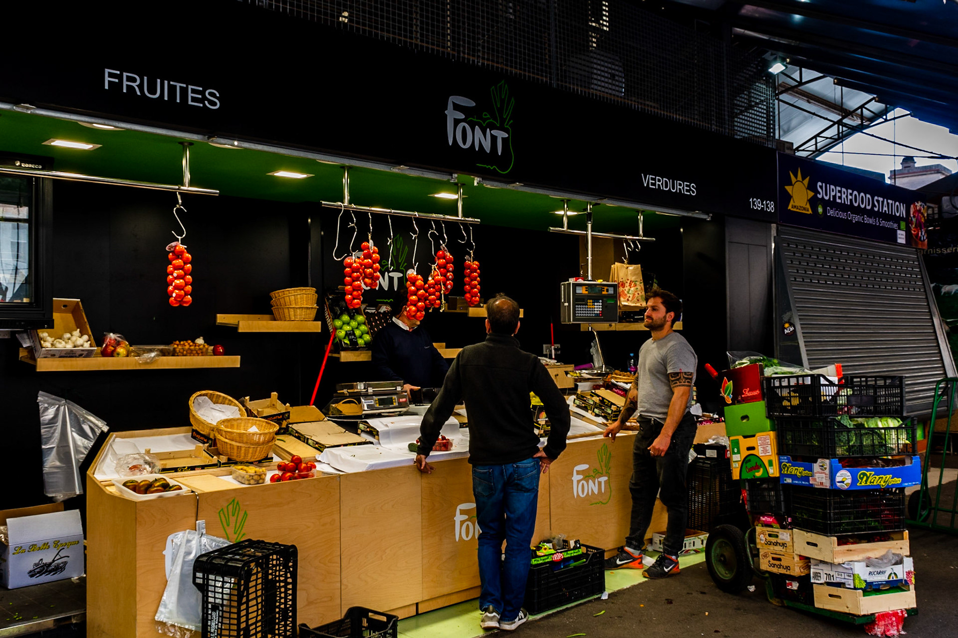 Mercat St. Josep la Boqueria, Barcelona, Catalonia, Spain