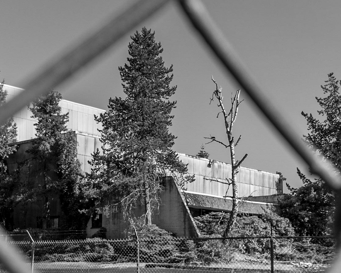 August 5. Behind Fences.  Georgia Pacific Camas Mill, Camas, Washington, United States