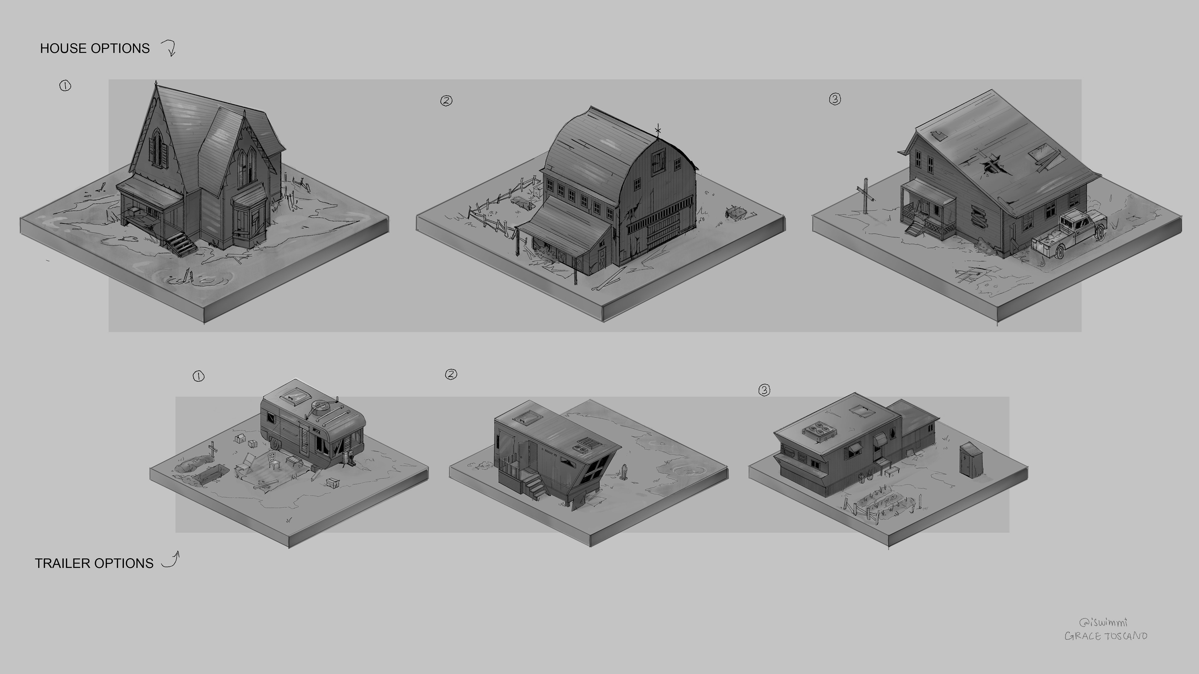 Southern Gothic Environment Options