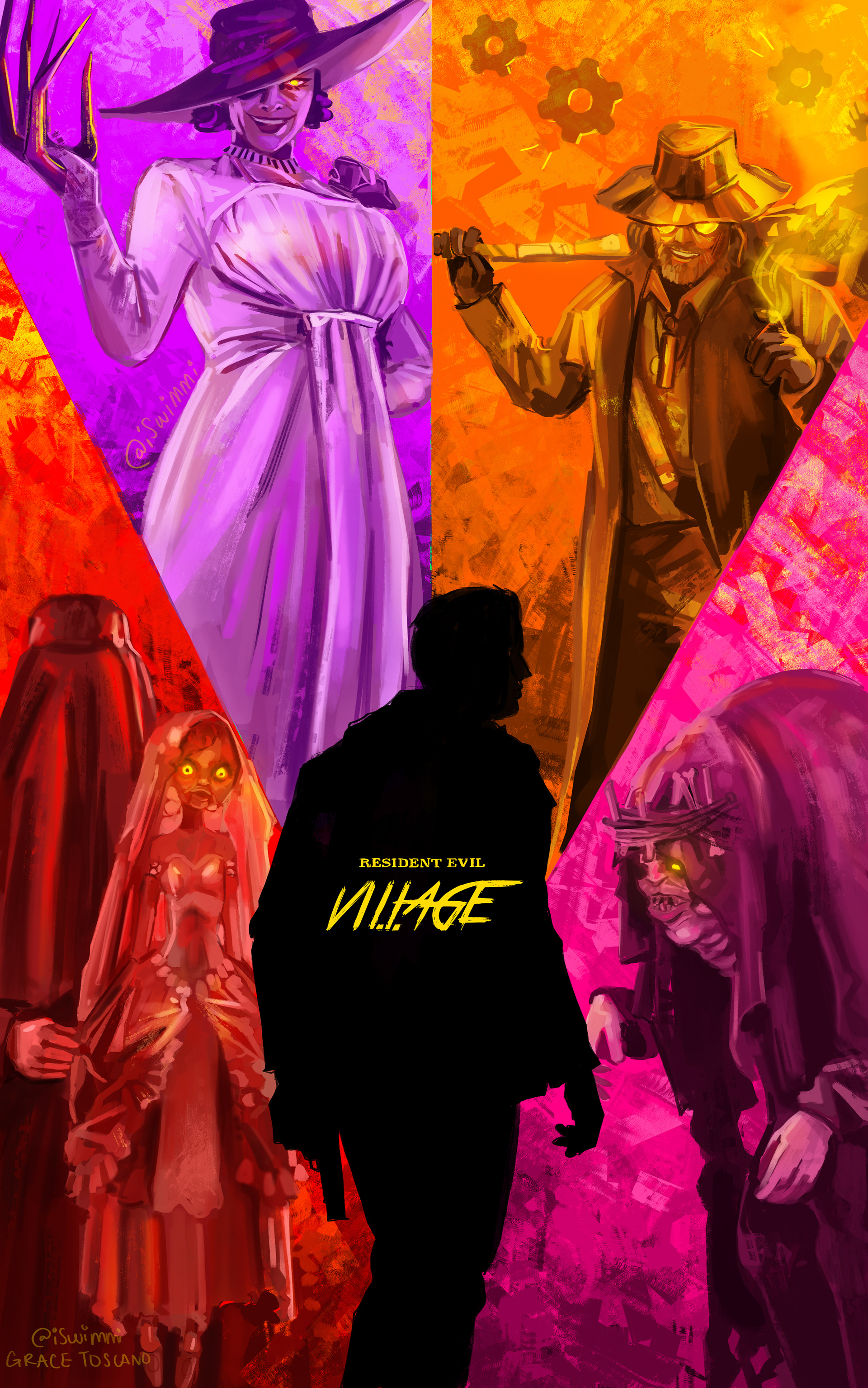 Resident Evil Village Poster