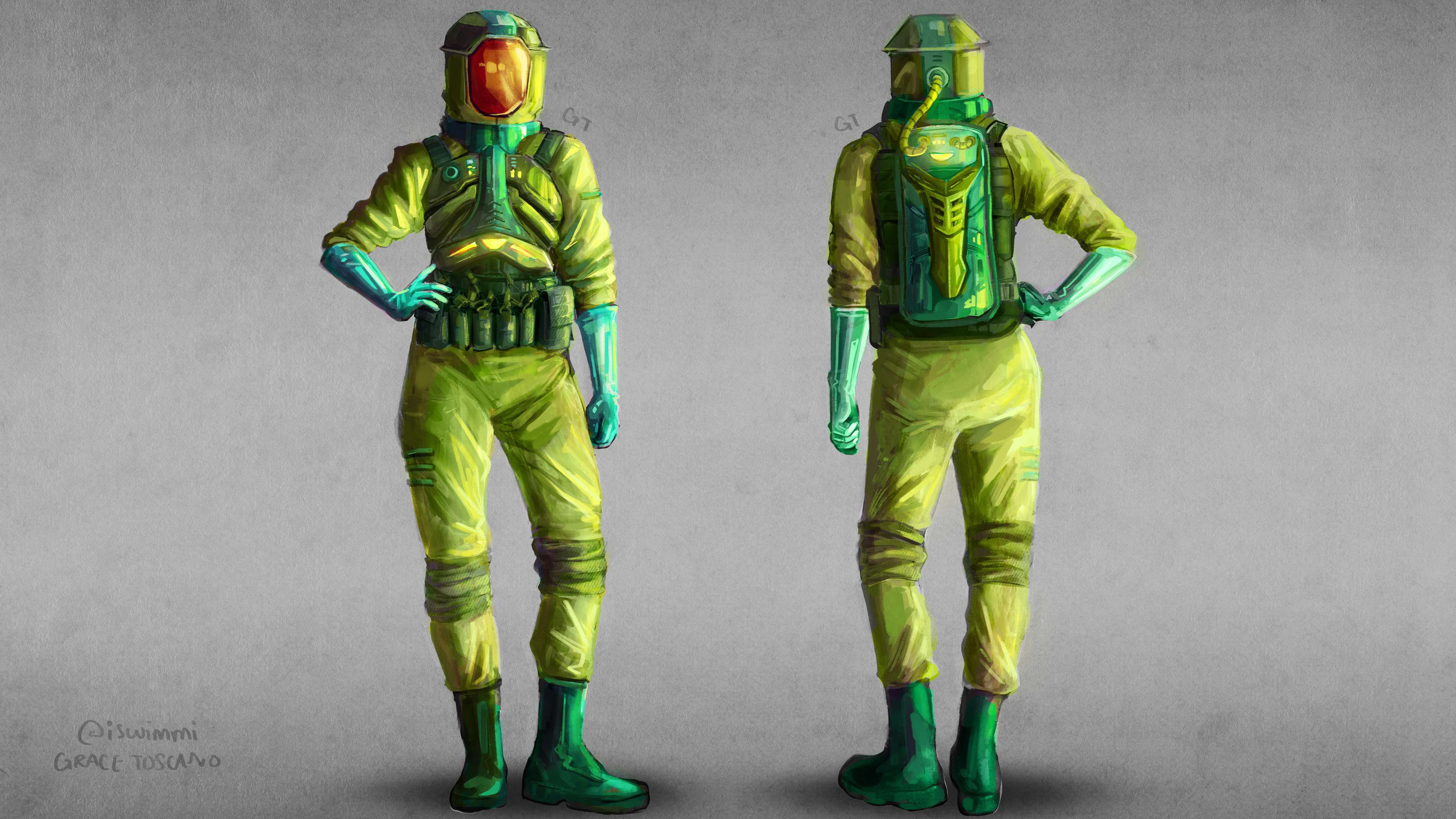 Detective Space Suit