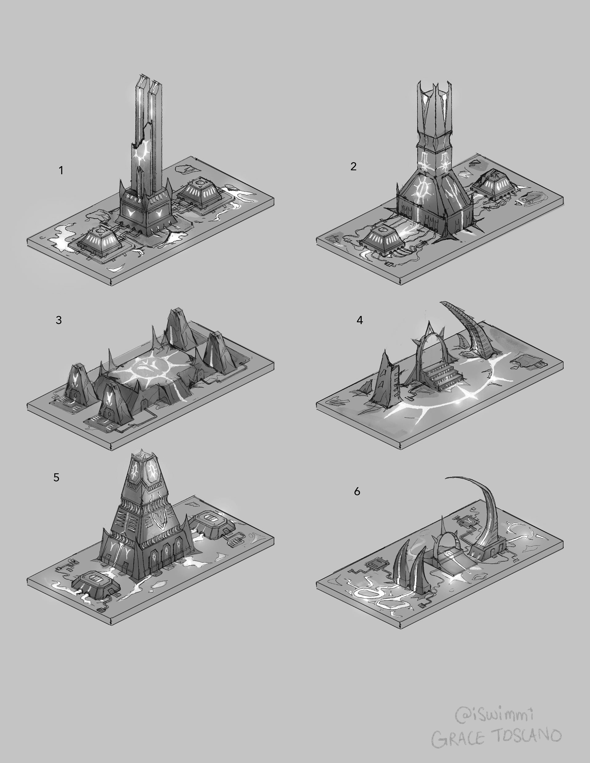 Infernal Spire Roughs 3