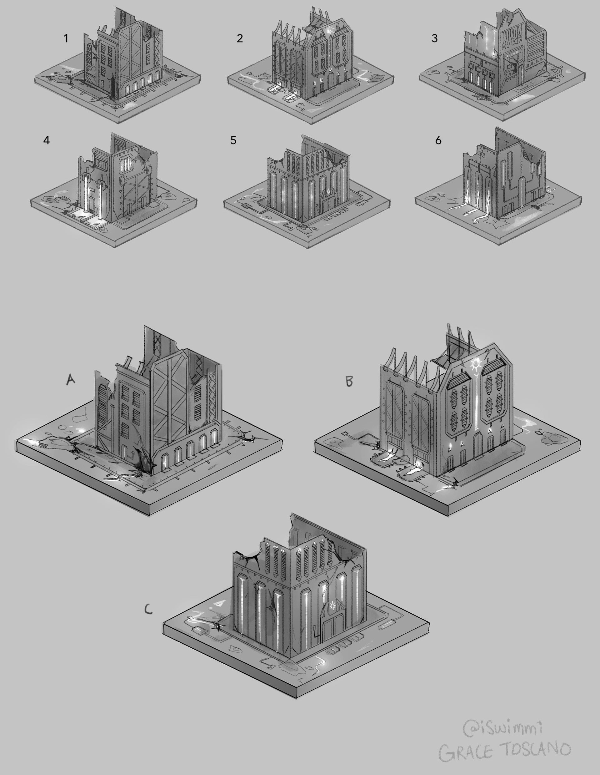 Hellfire Halls Roughs 1