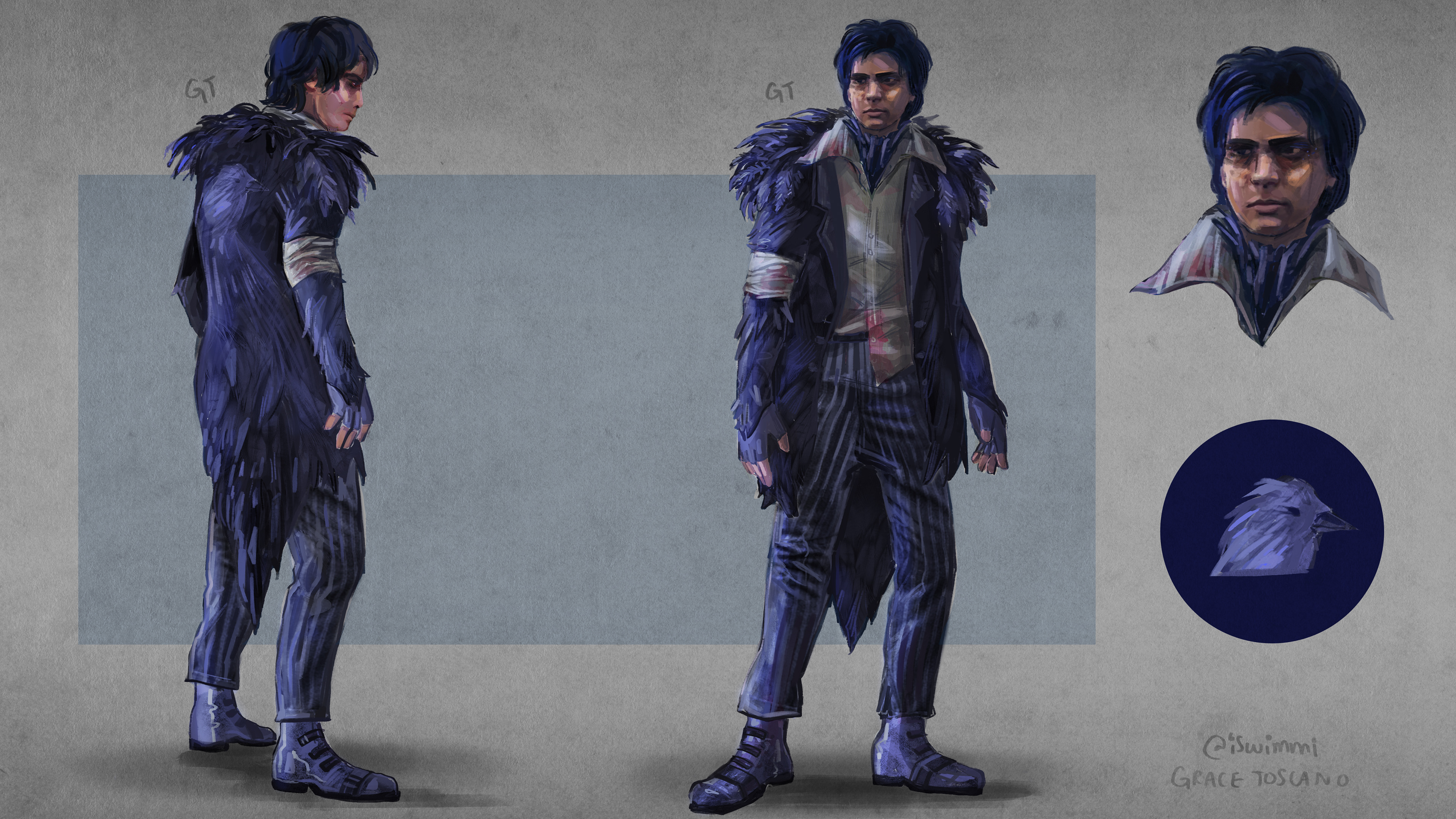 Fan Concept - Dead By Daylight Jake Park Raven Skin