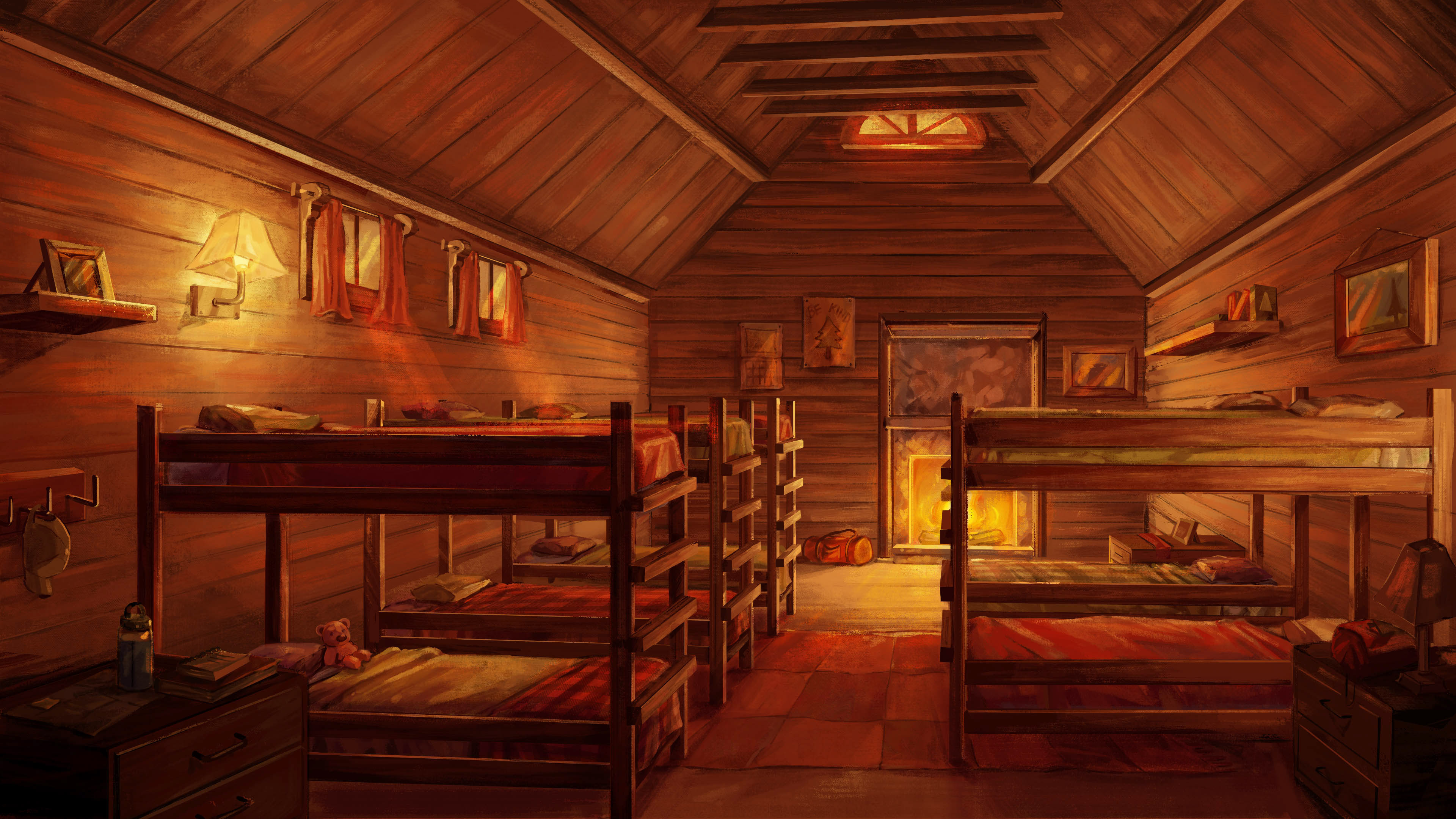 Cabin Daytime - A Slasher Dating Sim