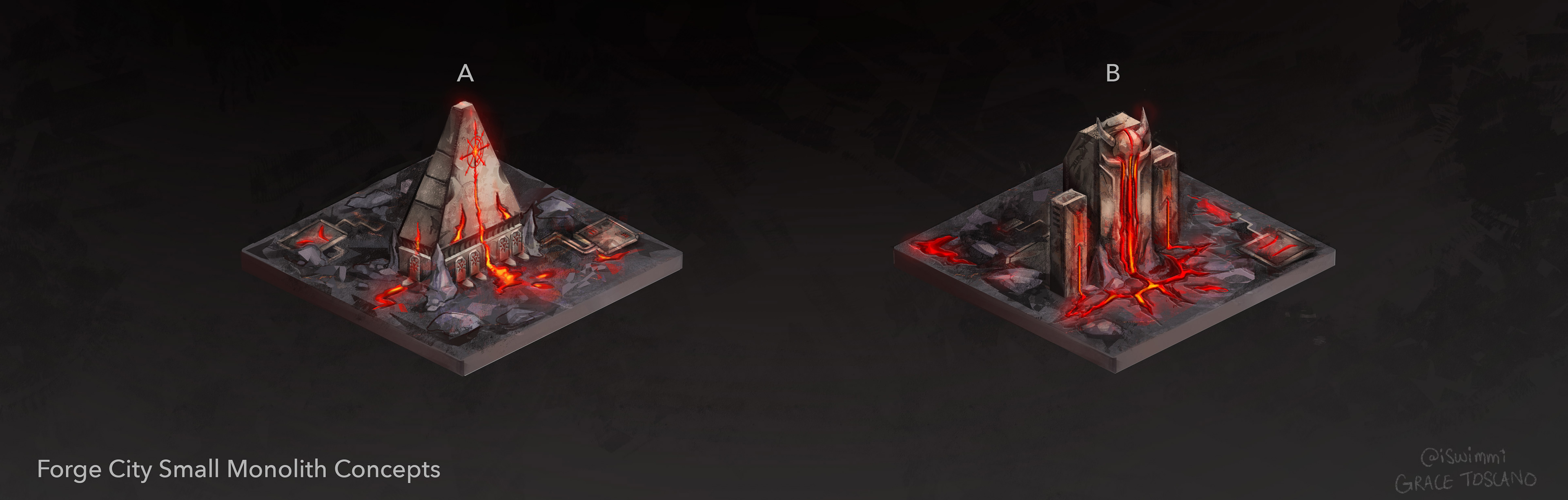 Sulfur Spires Painted Concepts
