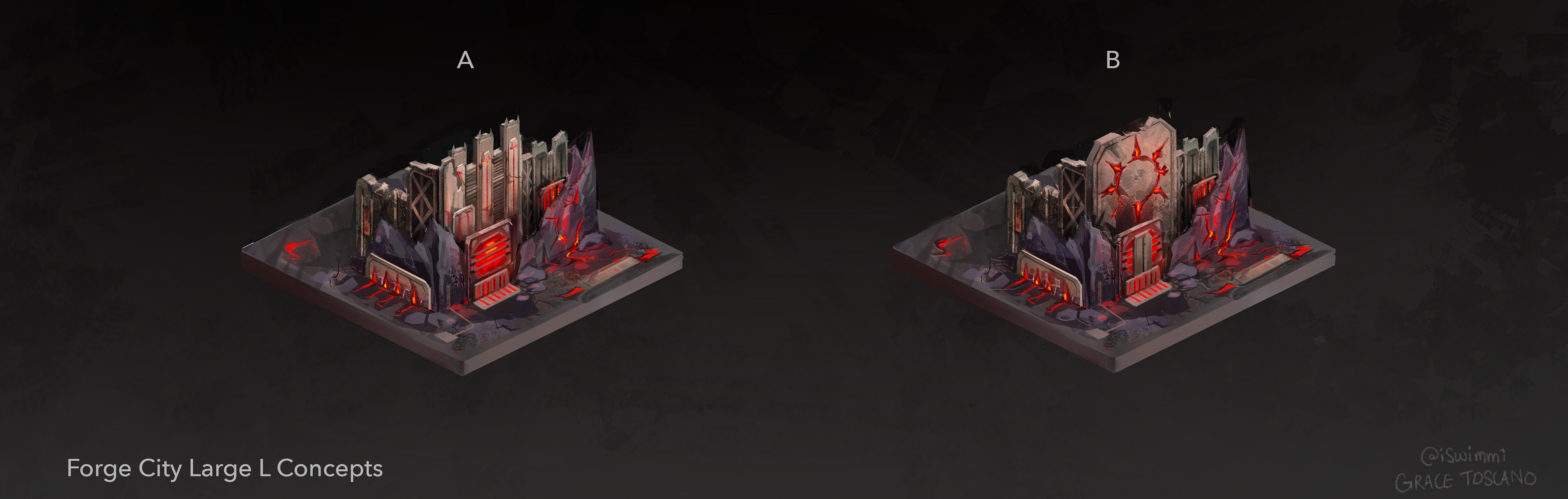 Broken Bastion Painted Concepts