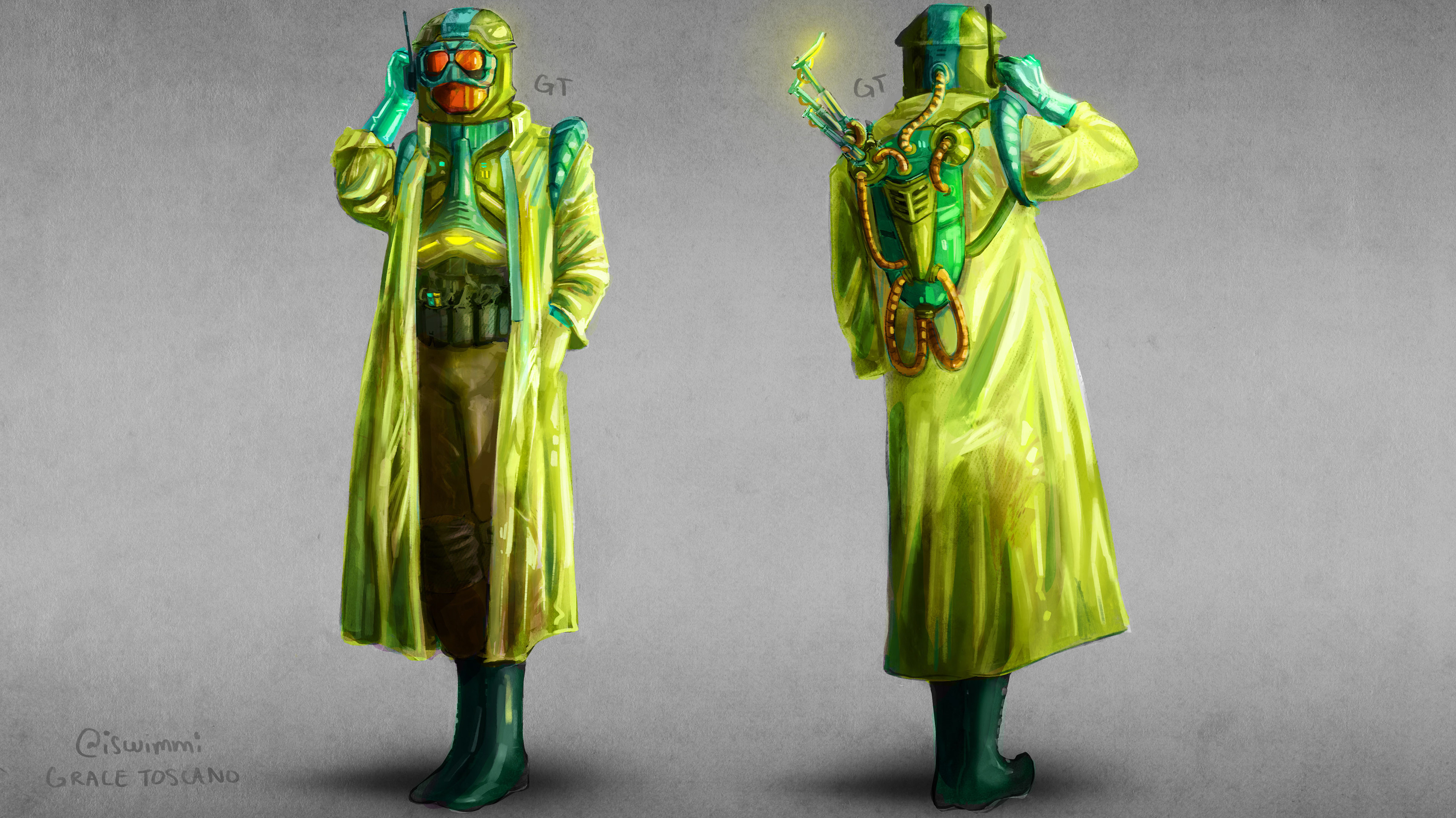 Scientist Space Suit