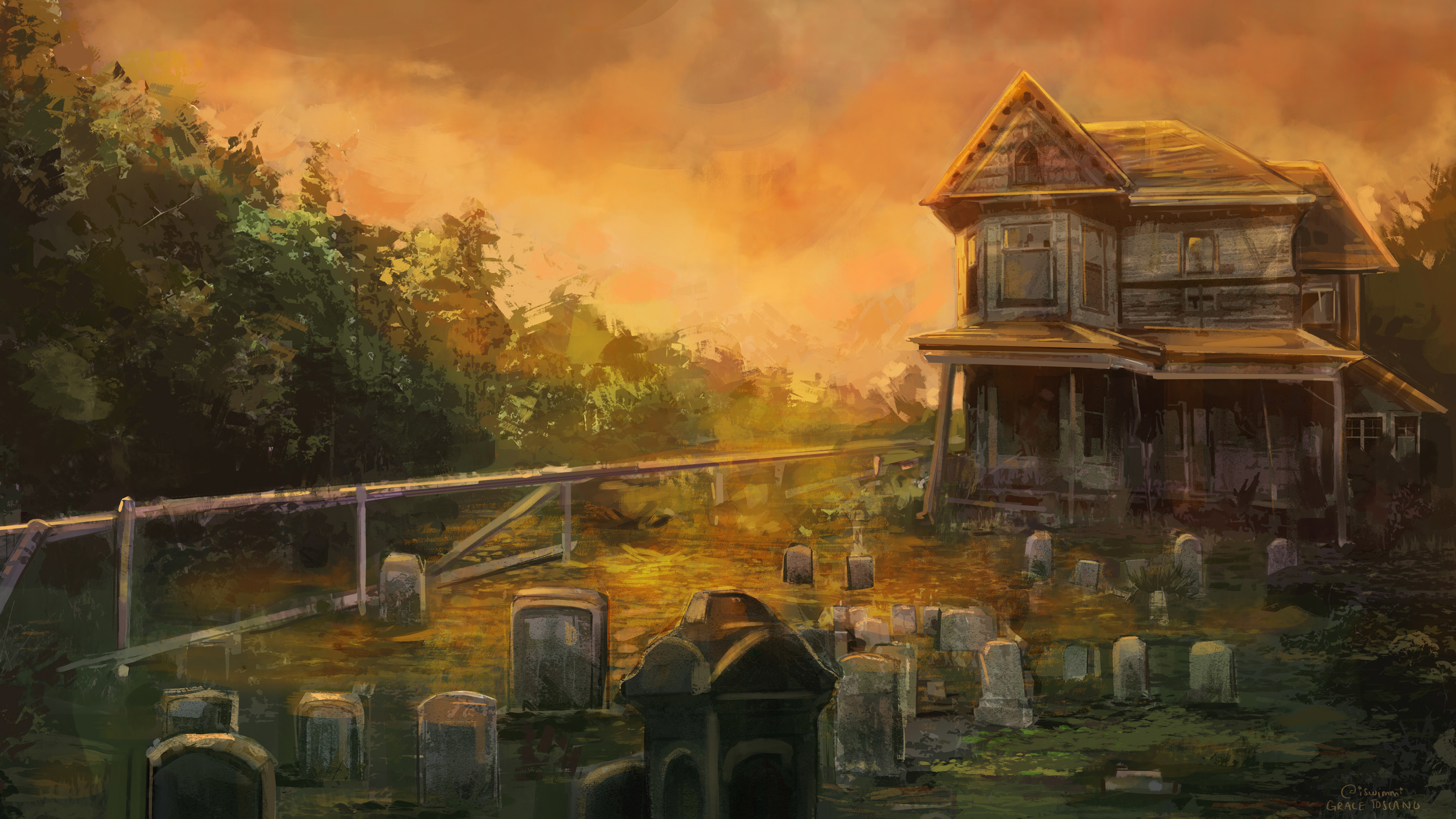 The Town Graveyard