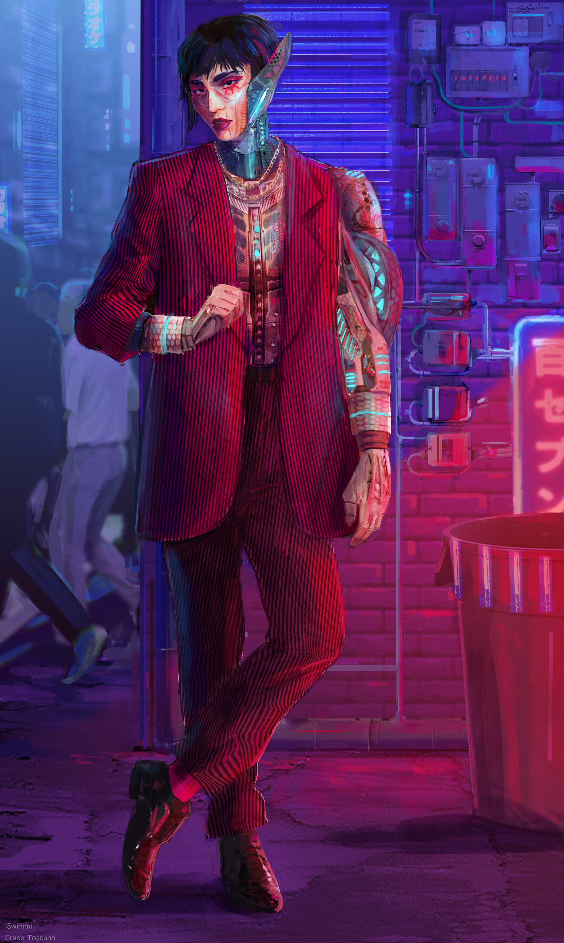 Cyberpunk Yakuza