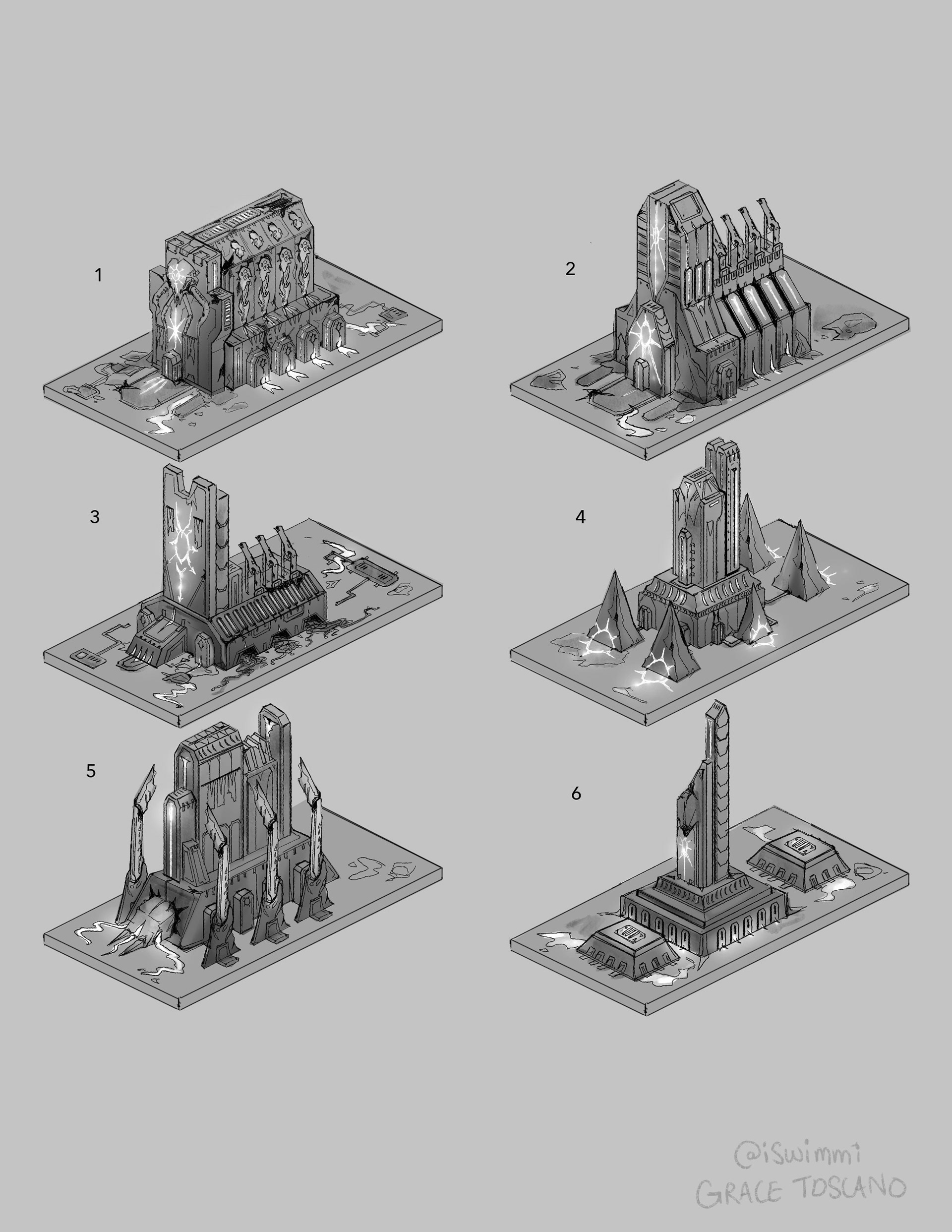 Infernal Spire Roughs 2