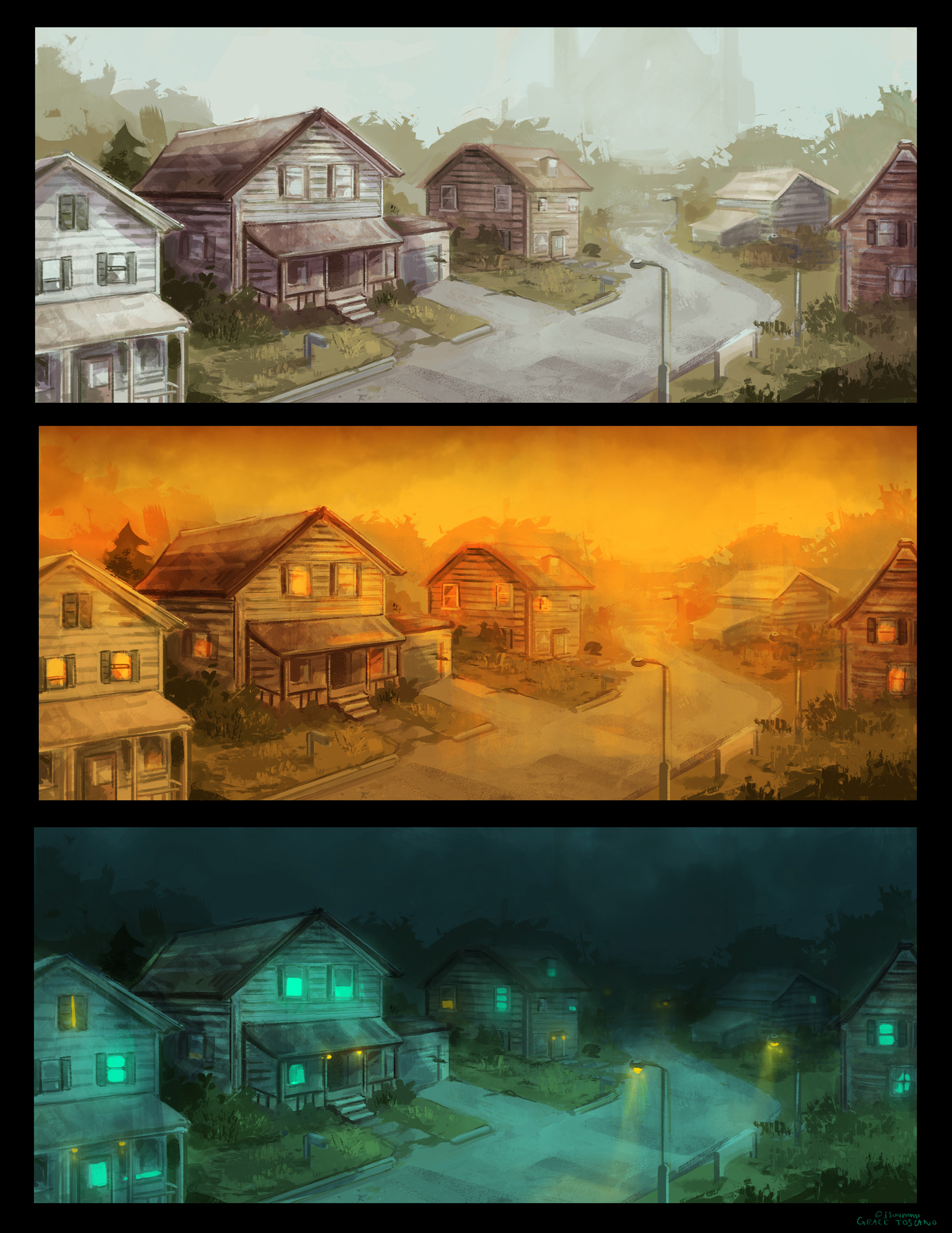Neighborhood Color Script