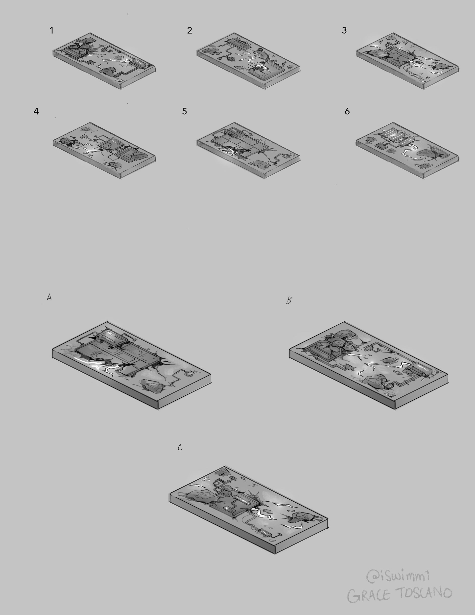 Half Tile Roughs