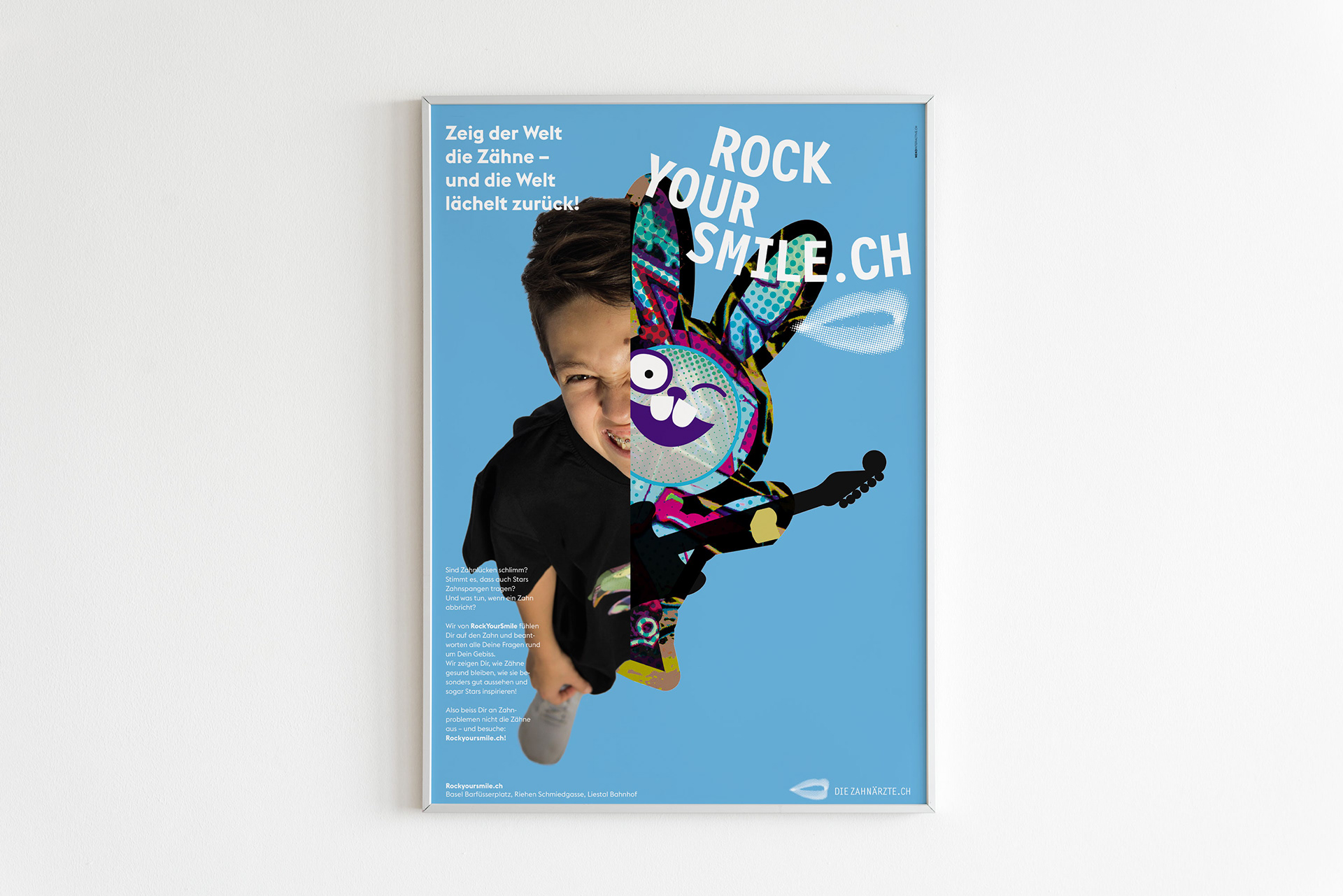 Poster Rock Your Smile - Rabbit