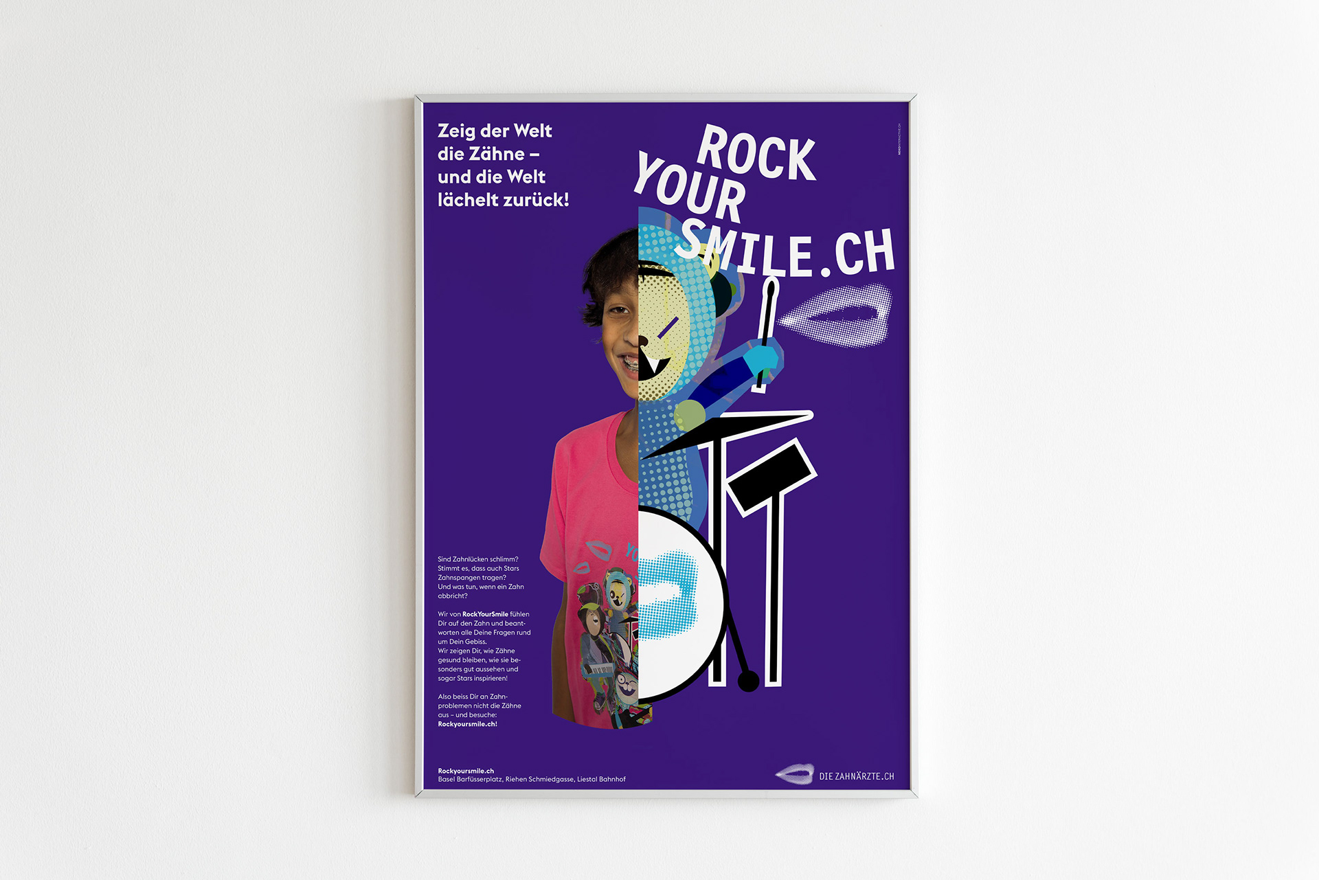 Poster Panda - Rock your Smile