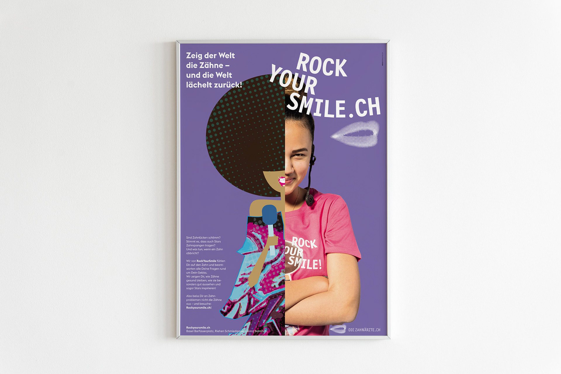 Poster Pop Rock your Smile