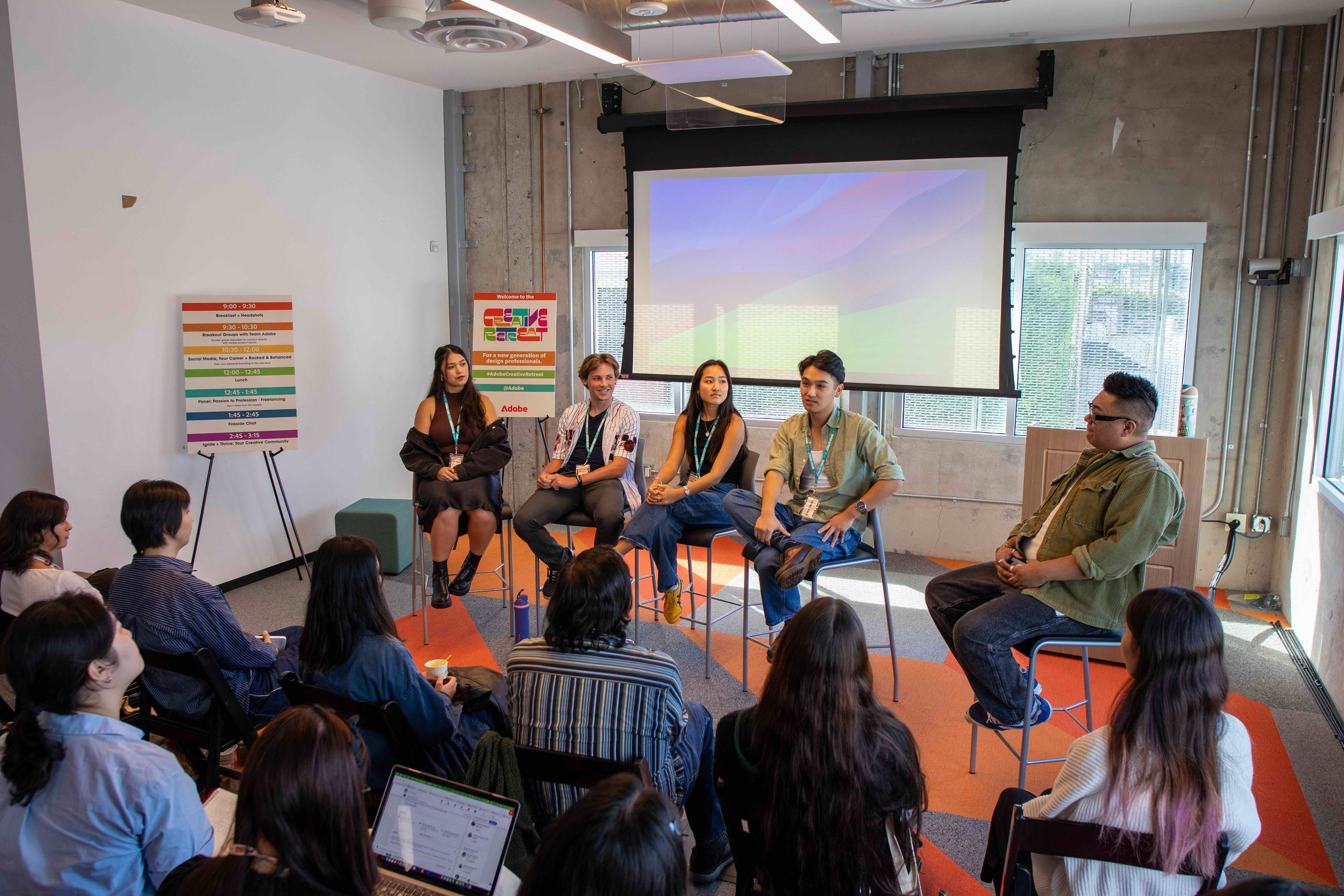 Professional Careers Panel for Student Creative Retreat