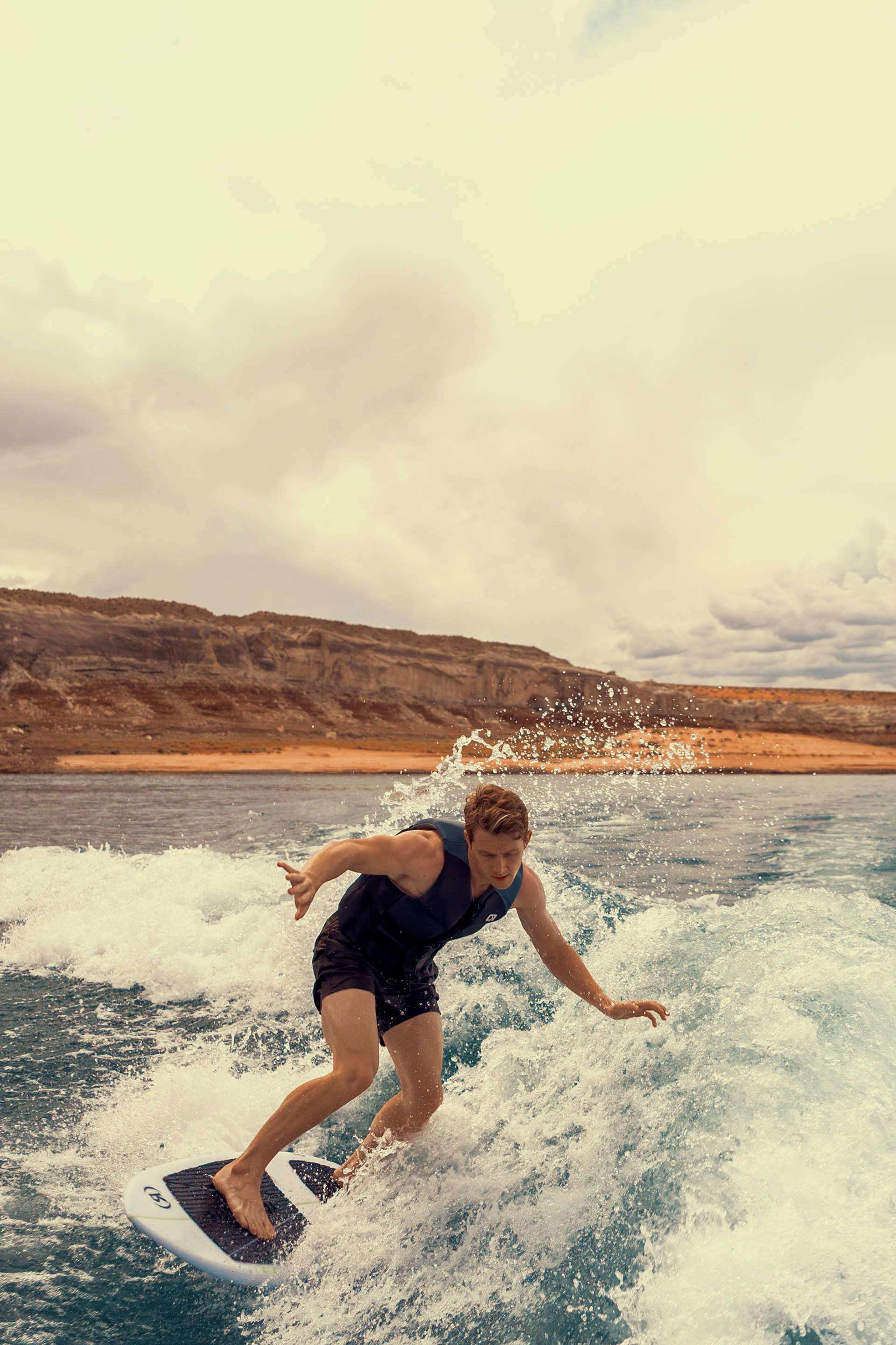 I've almost got the 360 spin down on surfing. Almost.