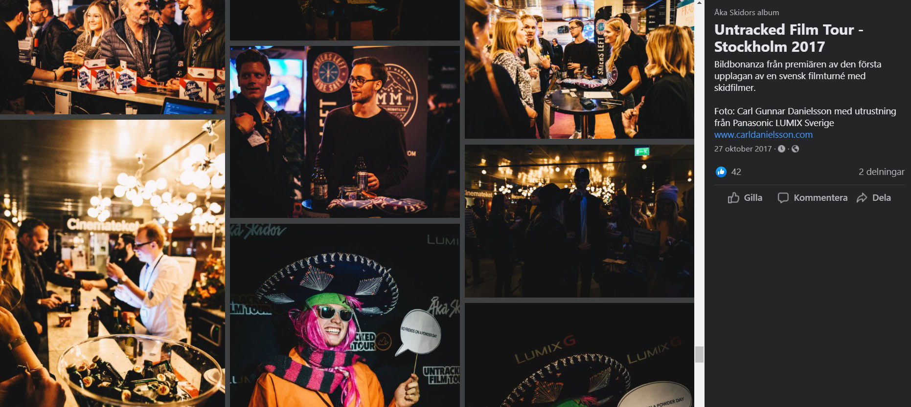 Untracked Film Tour 2017 Stockholm