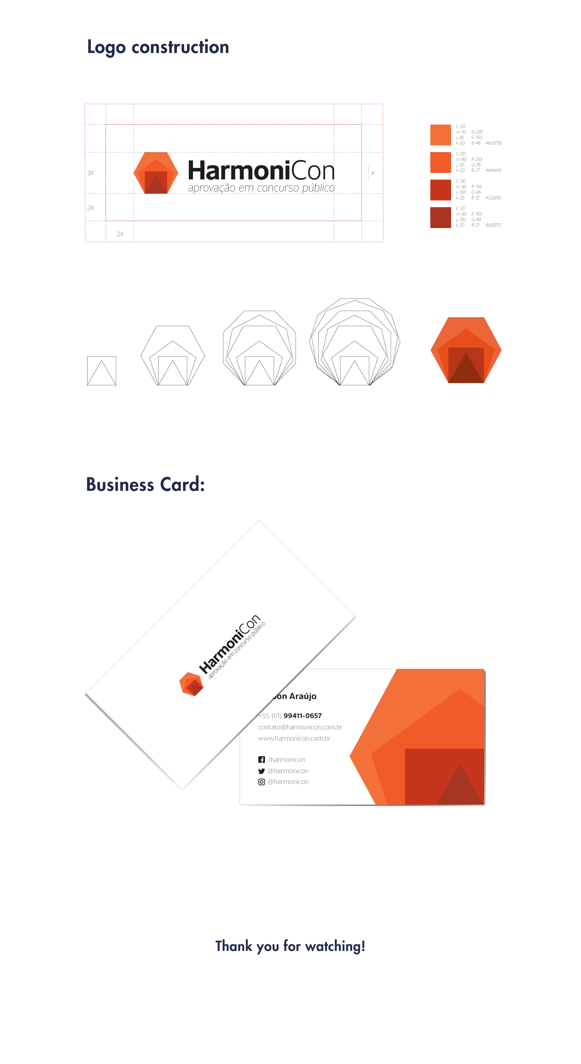 The logo comes from the concept of harmony and the standards that each frequency of harmonics (music) creates when used visually. Based on these standards, visual forms were developed representing this harmony present in music and that must also be present in the study process of the contestants.