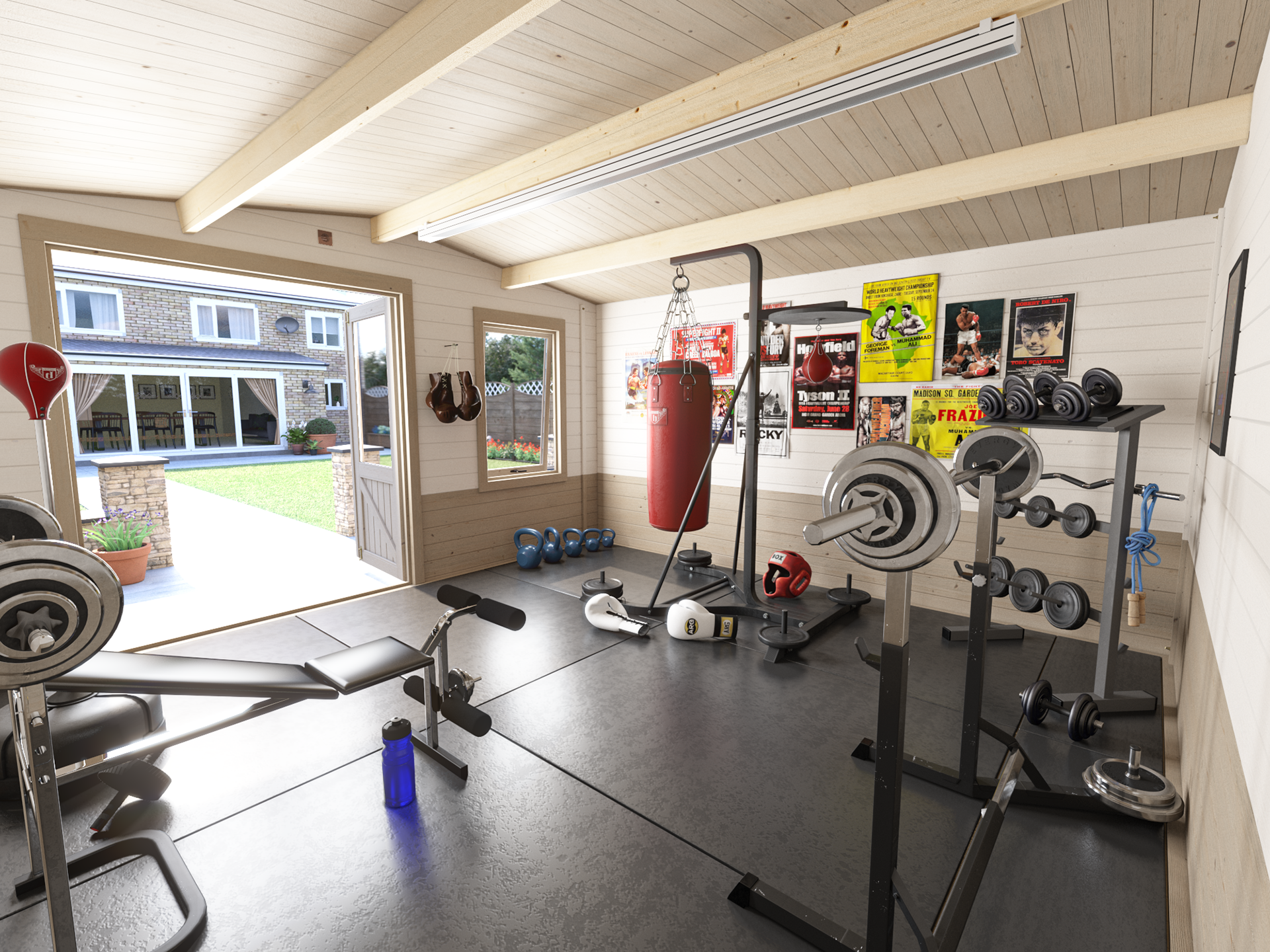 Boxing Gym Cabin
