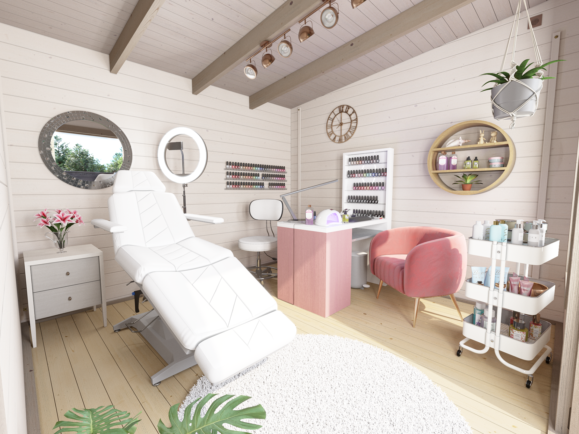 Nail Salon Cabin