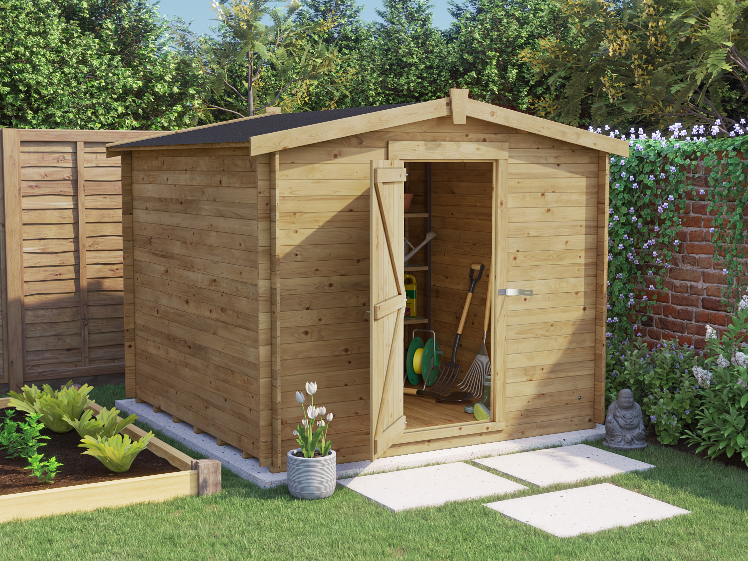 Shed Apex Day Time