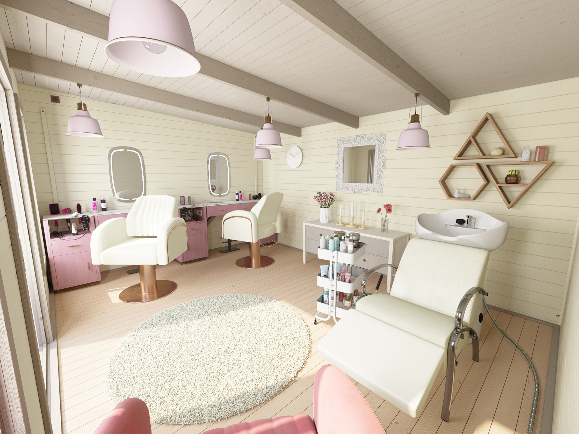 Hairdressers Cabin