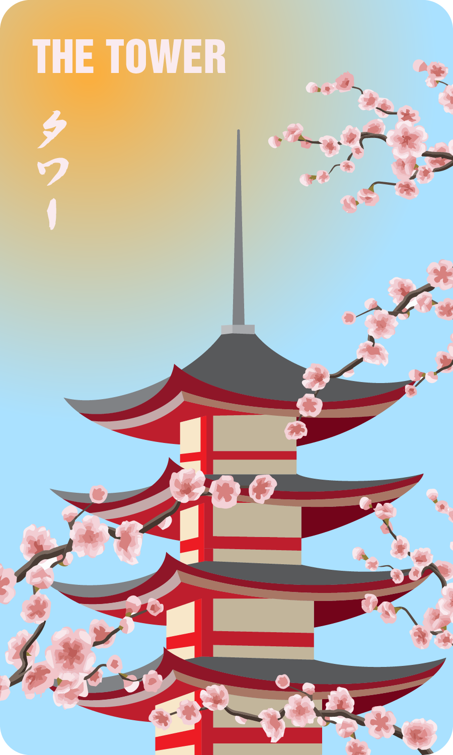 The Tower Tarot Card