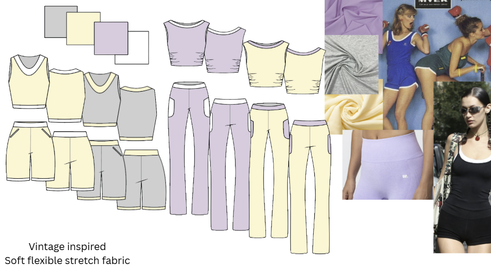 CAD Flats & Inspiration- Exercise Clothing