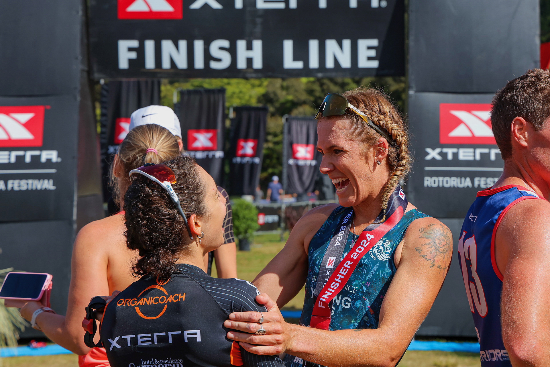 Marta Menditto and Hannah Lee Young; Xterra Rotorua