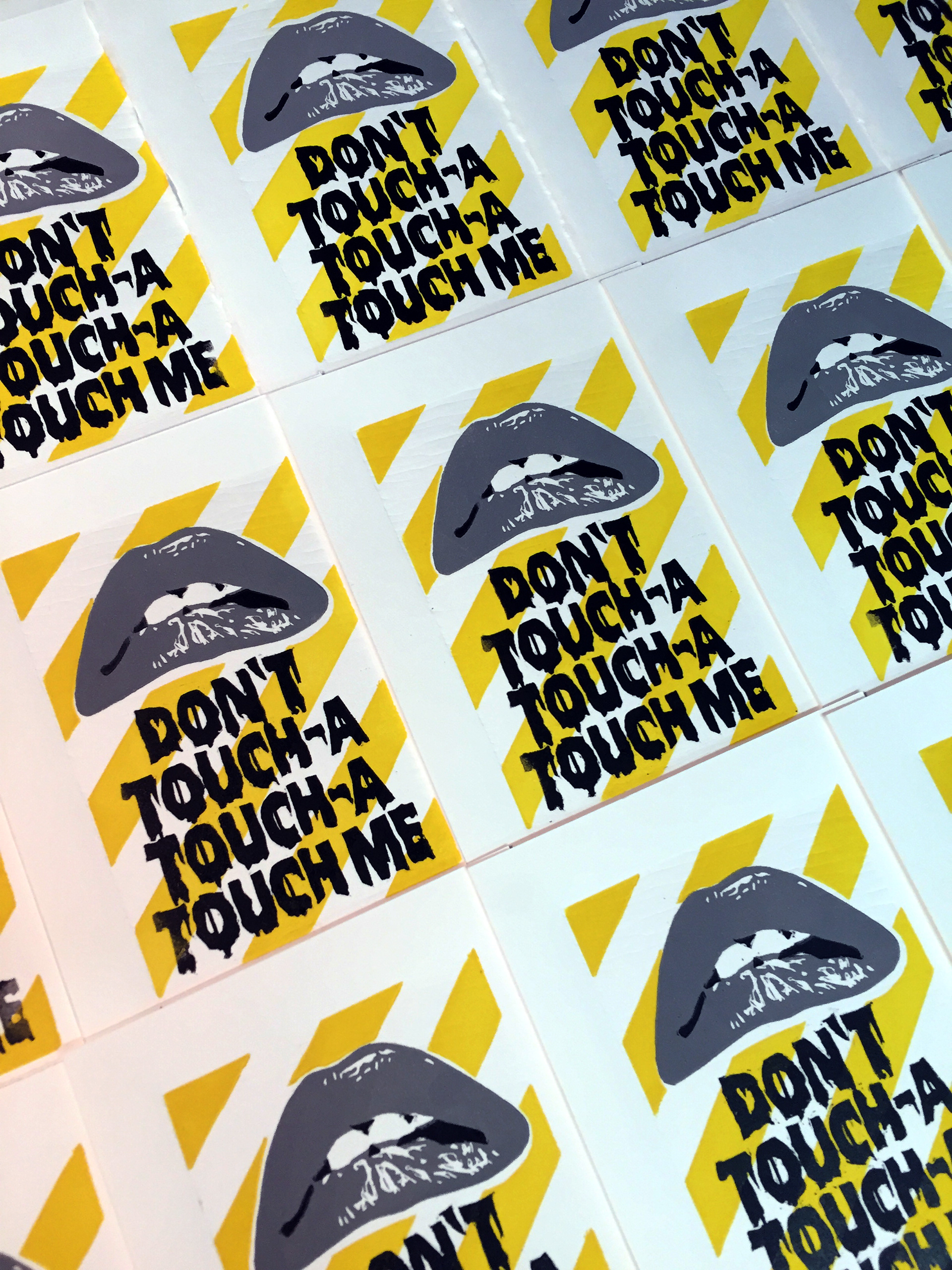 'No Thrills' limited edition lino print available in shop