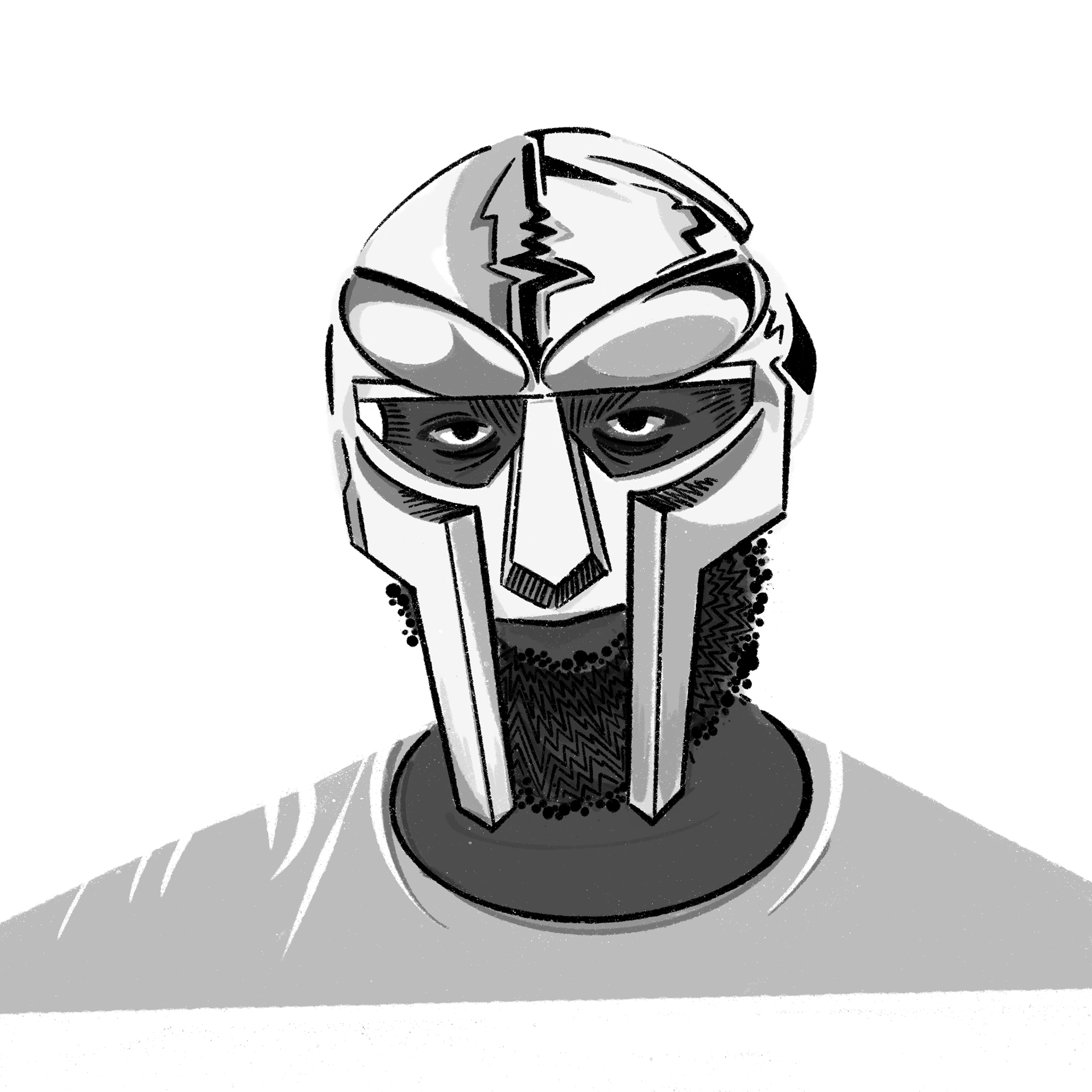 MF DOOM portrait (2025)