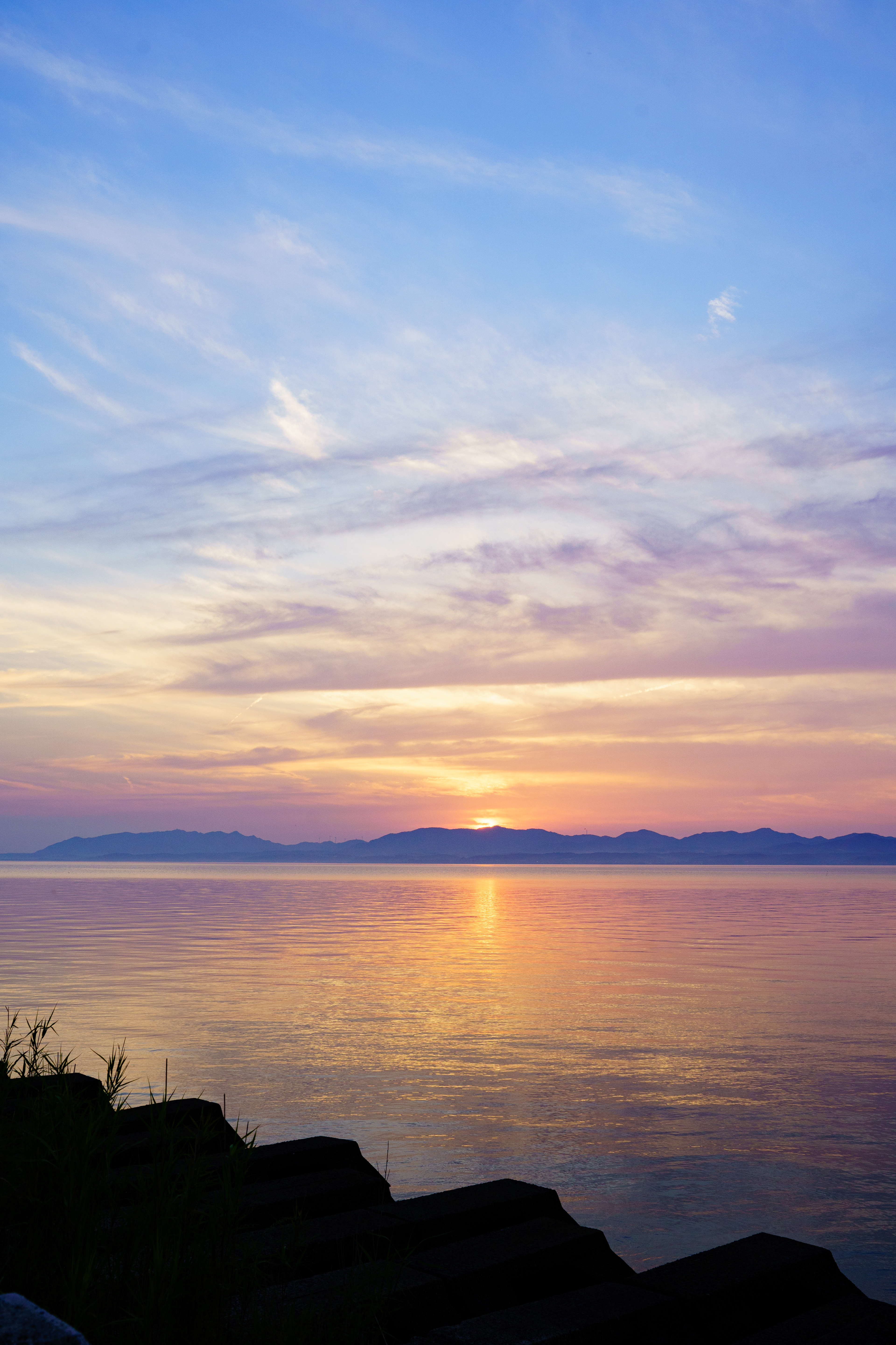 島根/宍道湖の夕日