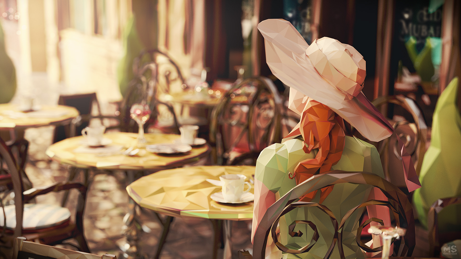 World in Facets: Paris - "le café I"