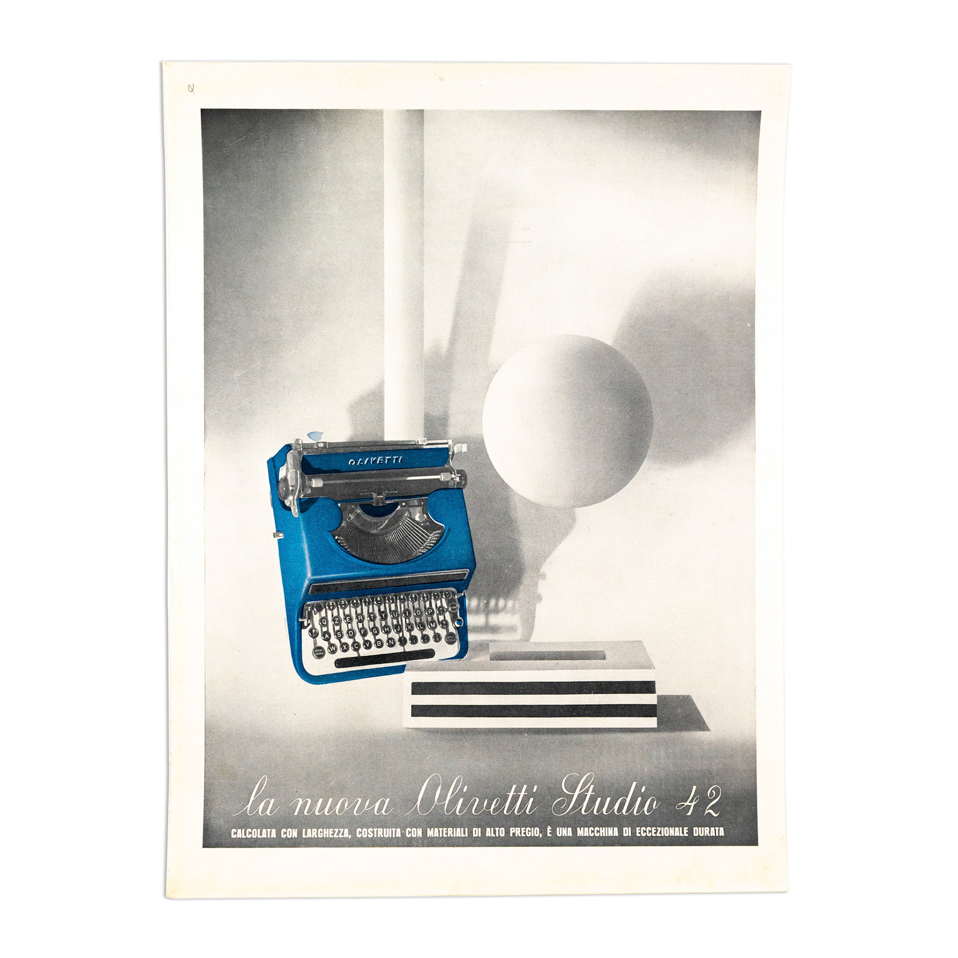 Olivetti, L'Illustrazione Italiana, 1939