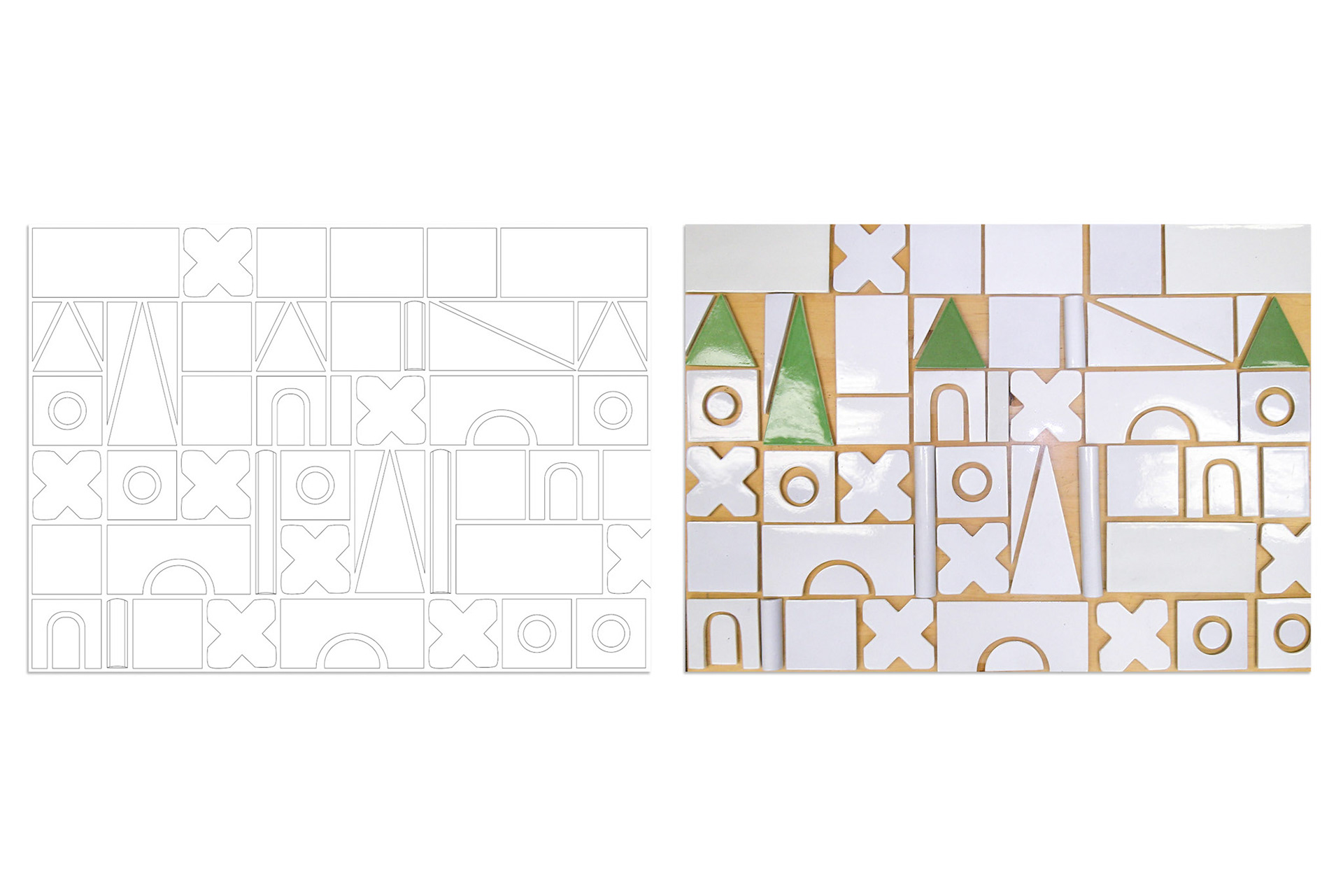 Building Blocks Collection, made by Mediterra Tile