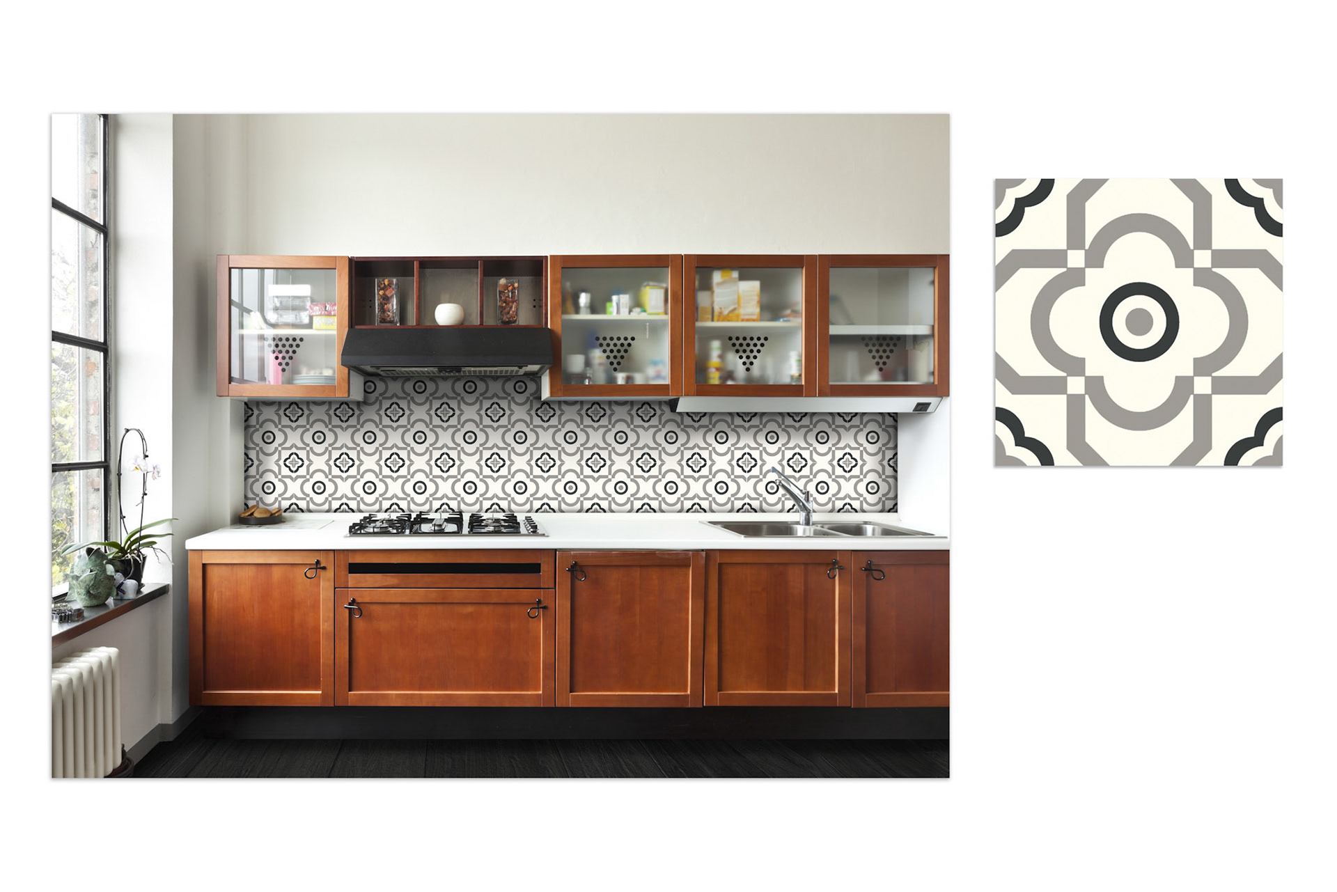 Original Mission Tile, Paul Schatz Marci