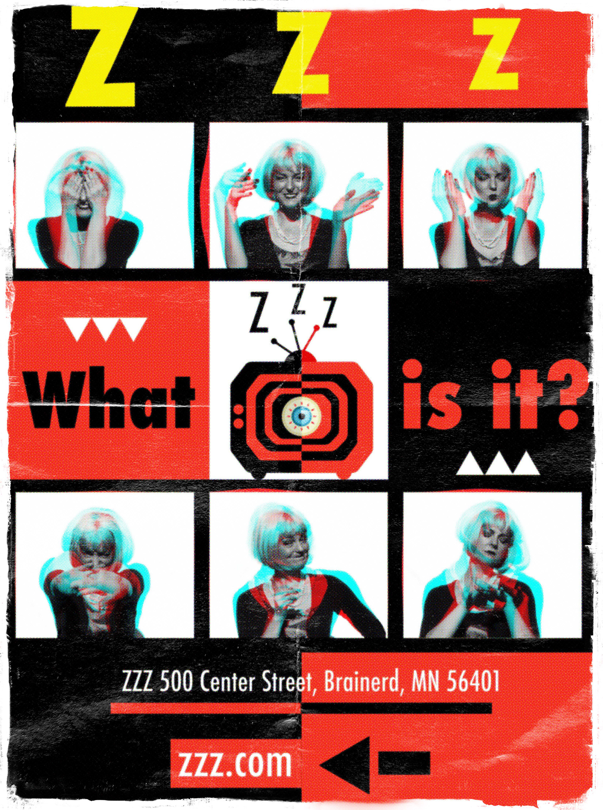 ZZZ Flier For Telephone Pole