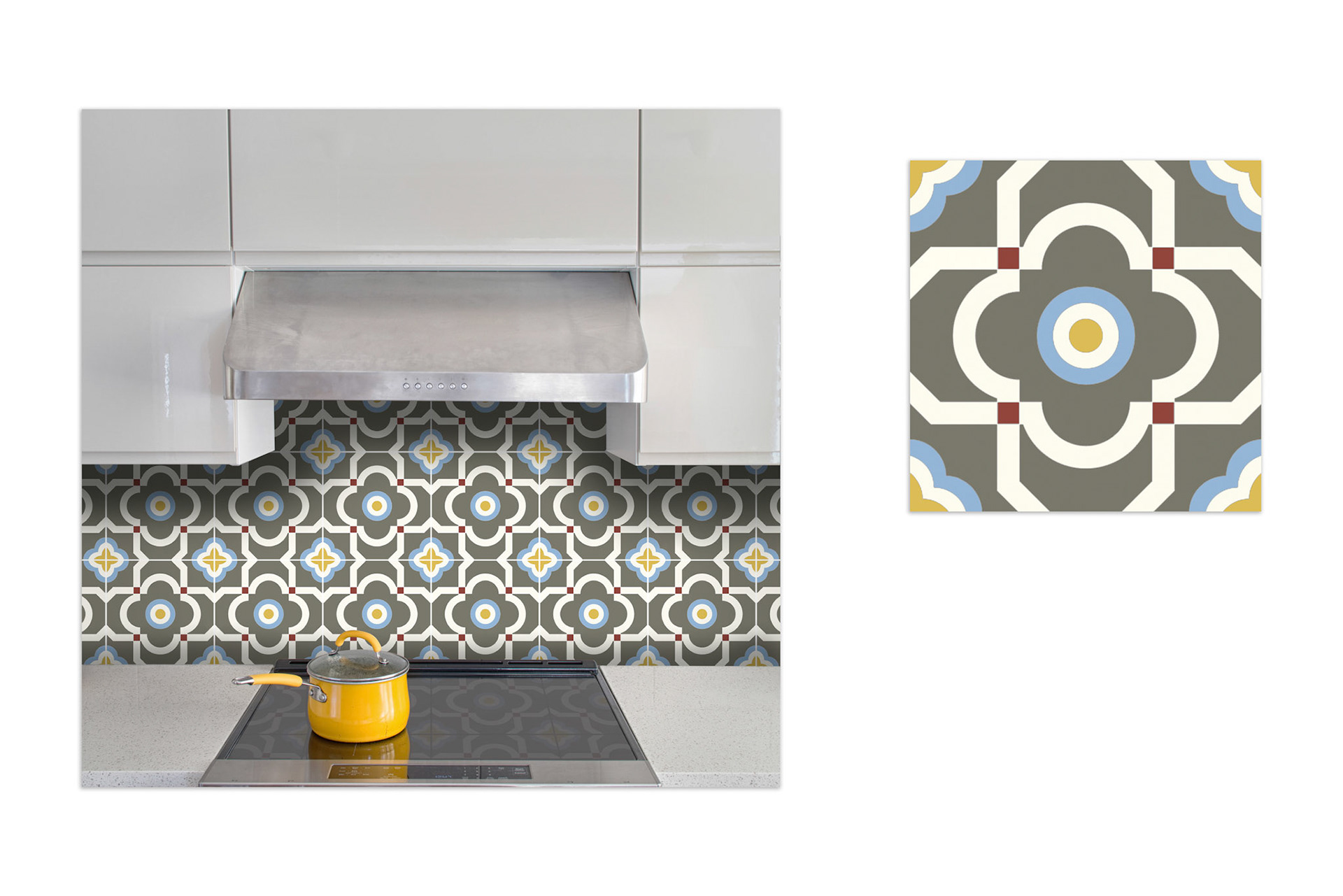 Original Mission Tile, Paul Schatz Marci