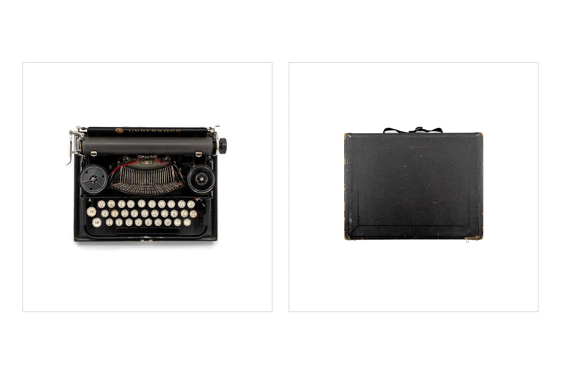 Underwood Portable 3 Bank, 1921