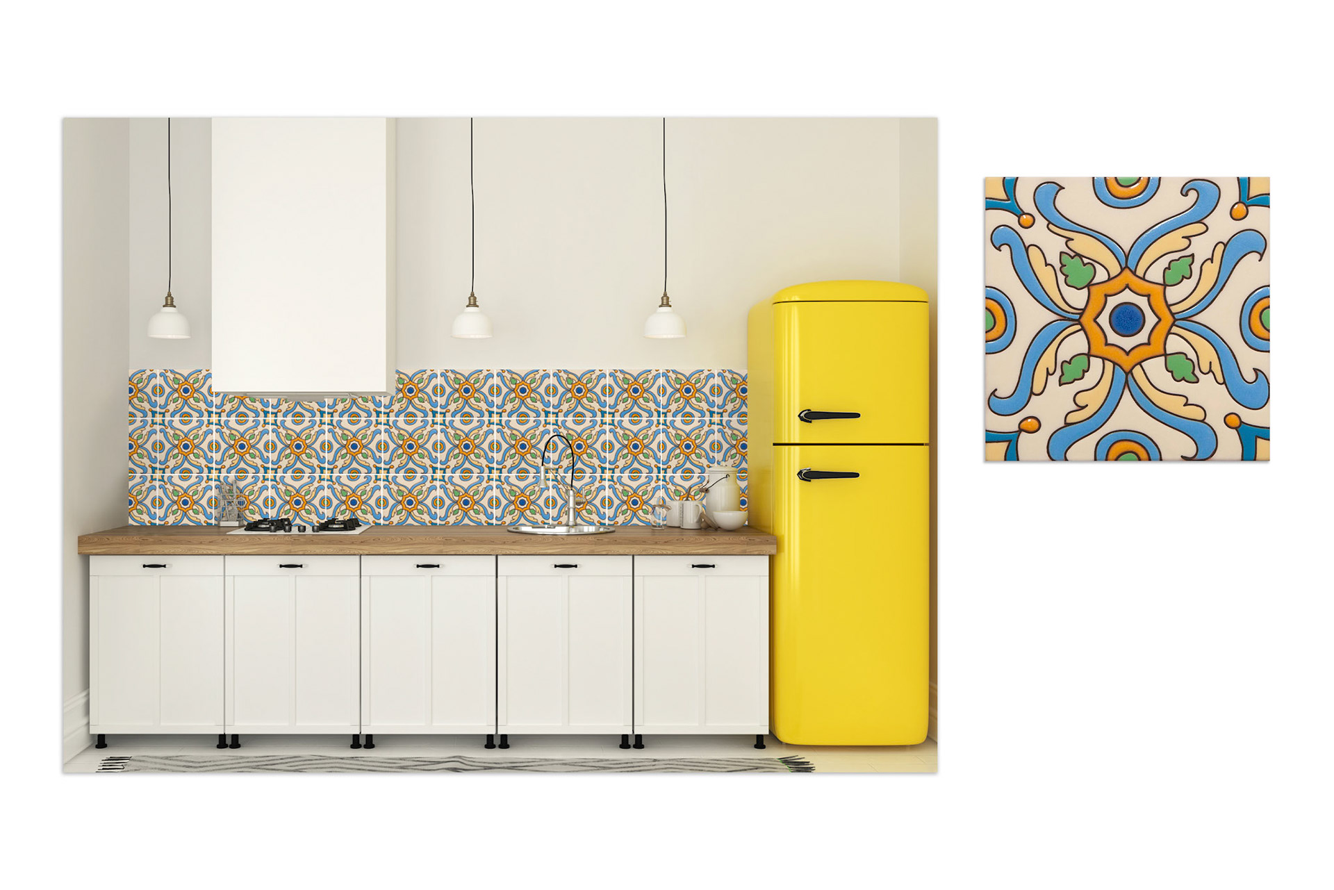 Kibak Tile, California Revival Armena