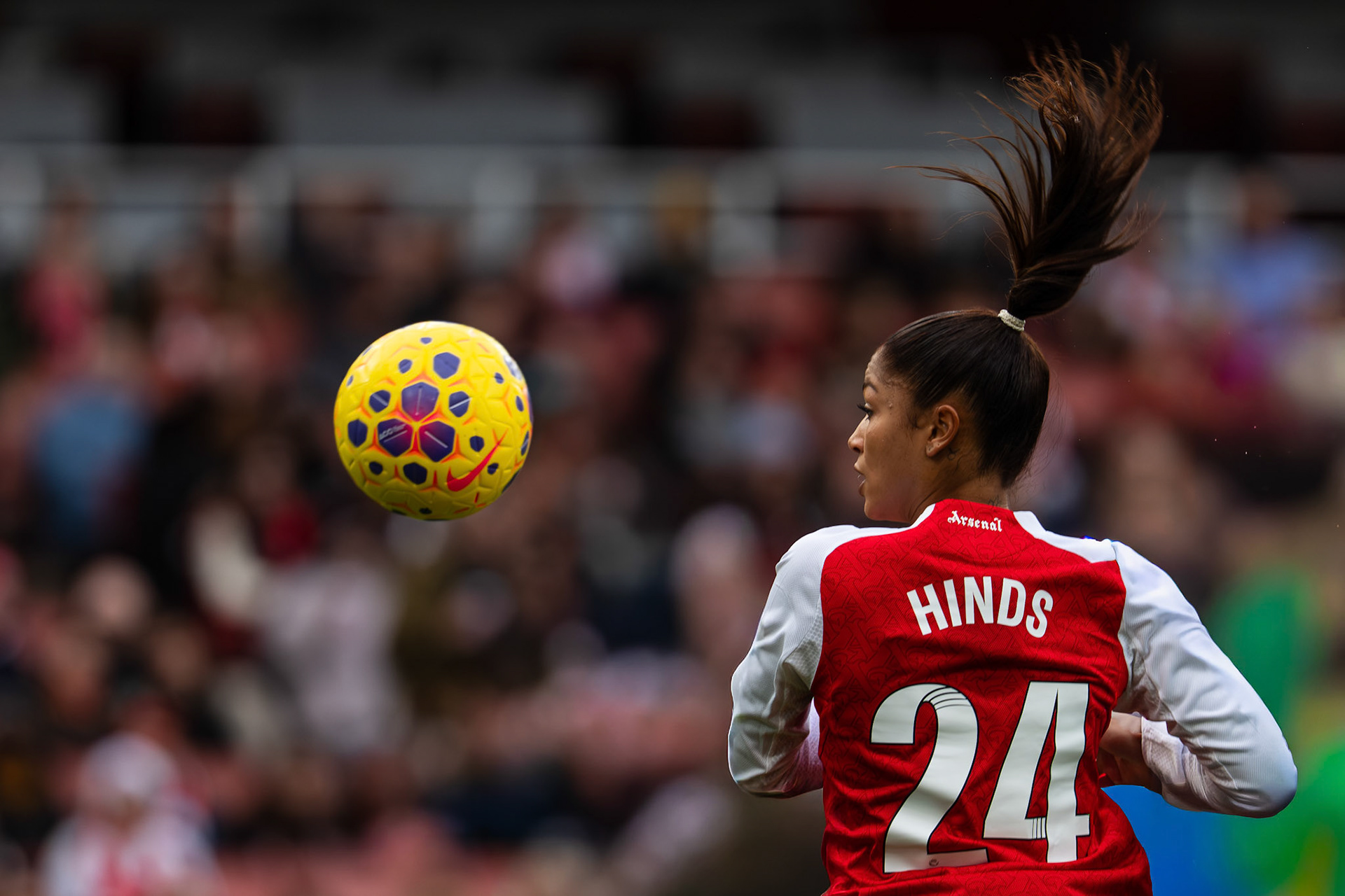 Emirates Stadium, London, UK – 6 December 2025: Arsenal Women face Liverpool Women in a Barclays Women’s Super League fixture at the Emirates Stadium. (Photo by Ali Habib)