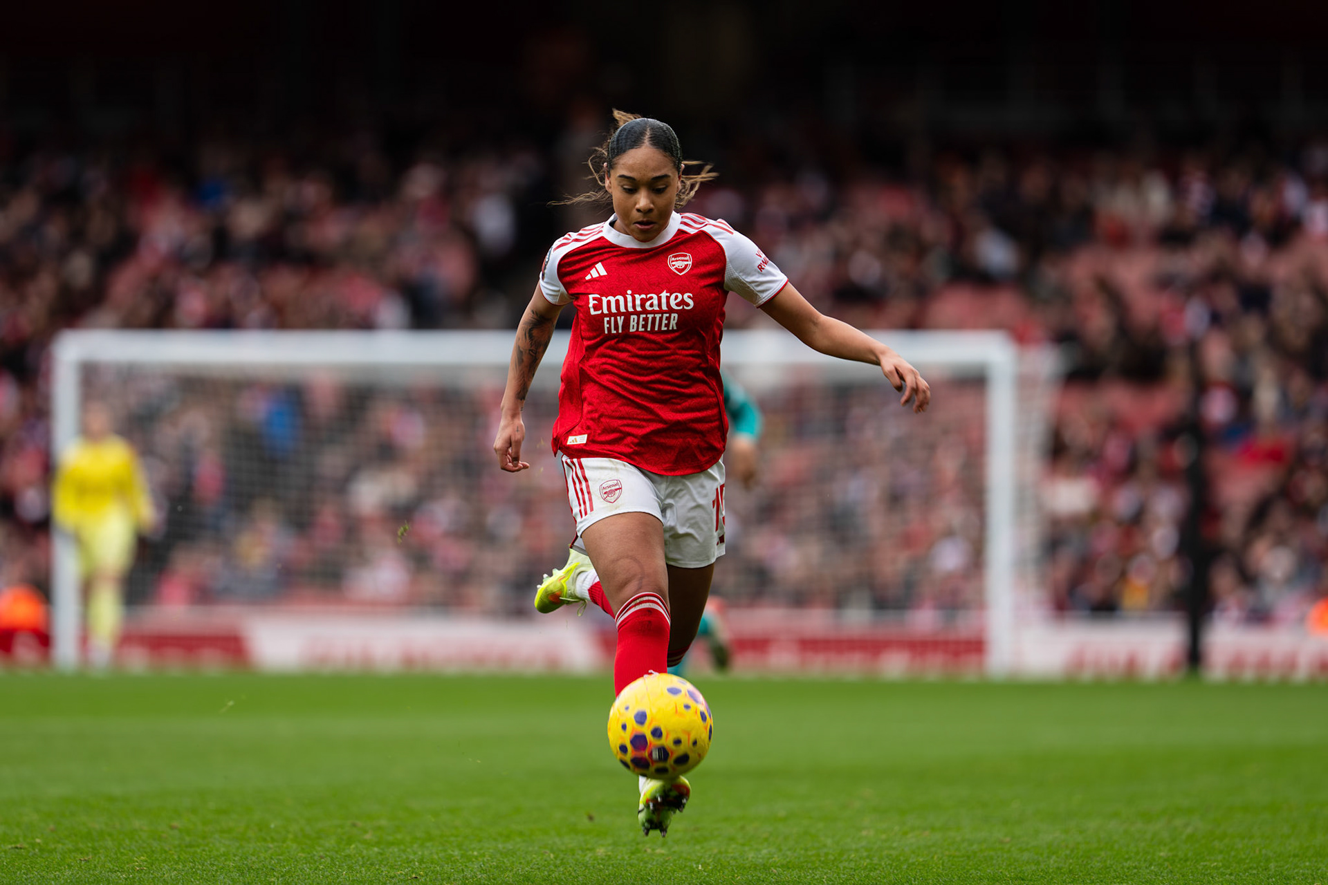 Emirates Stadium, London, UK – 6 December 2025: Arsenal Women face Liverpool Women in a Barclays Women’s Super League fixture at the Emirates Stadium. (Photo by Ali Habib)