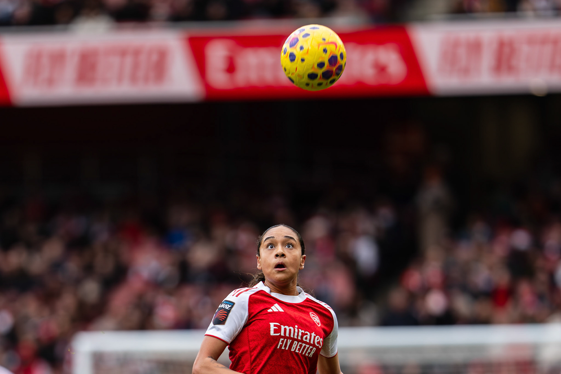 Emirates Stadium, London, UK – 6 December 2025: Arsenal Women face Liverpool Women in a Barclays Women’s Super League fixture at the Emirates Stadium. (Photo by Ali Habib)